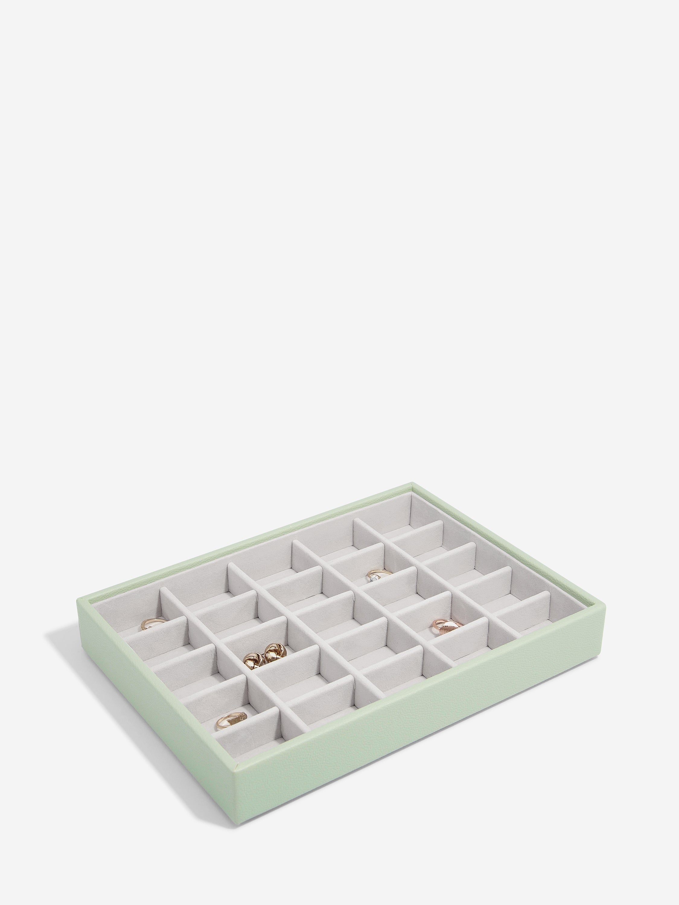 Stackers Small Jewellery Layer for Classic Jewellery Box Sage Green