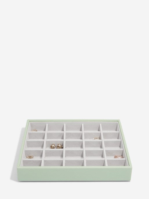 Stackers Small Jewellery Layer for Classic Jewellery Box Sage Green