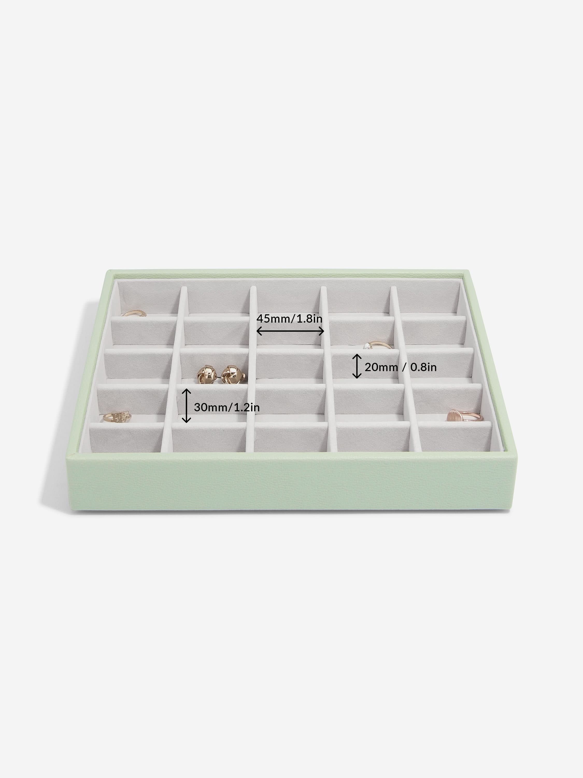 Stackers Klassieke Juwelendoos Set van 4 Saliegroen - Mystackers