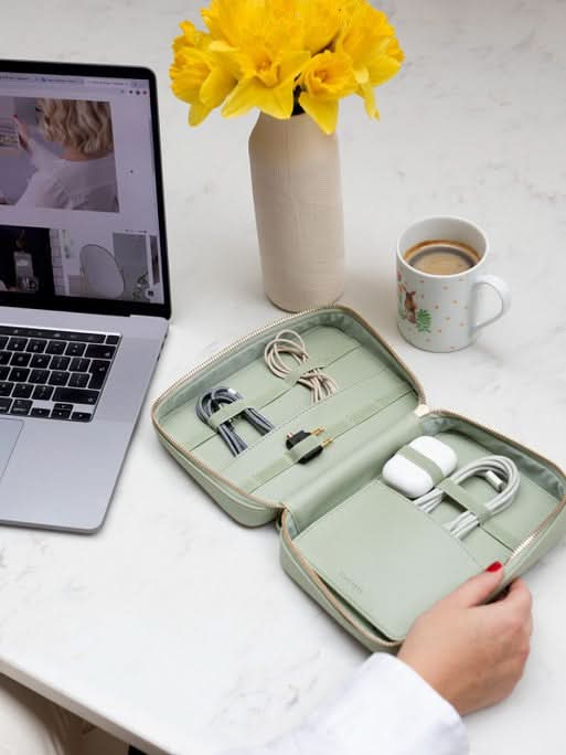 Stackers Kabelopberger Saliegroen - Mystackers