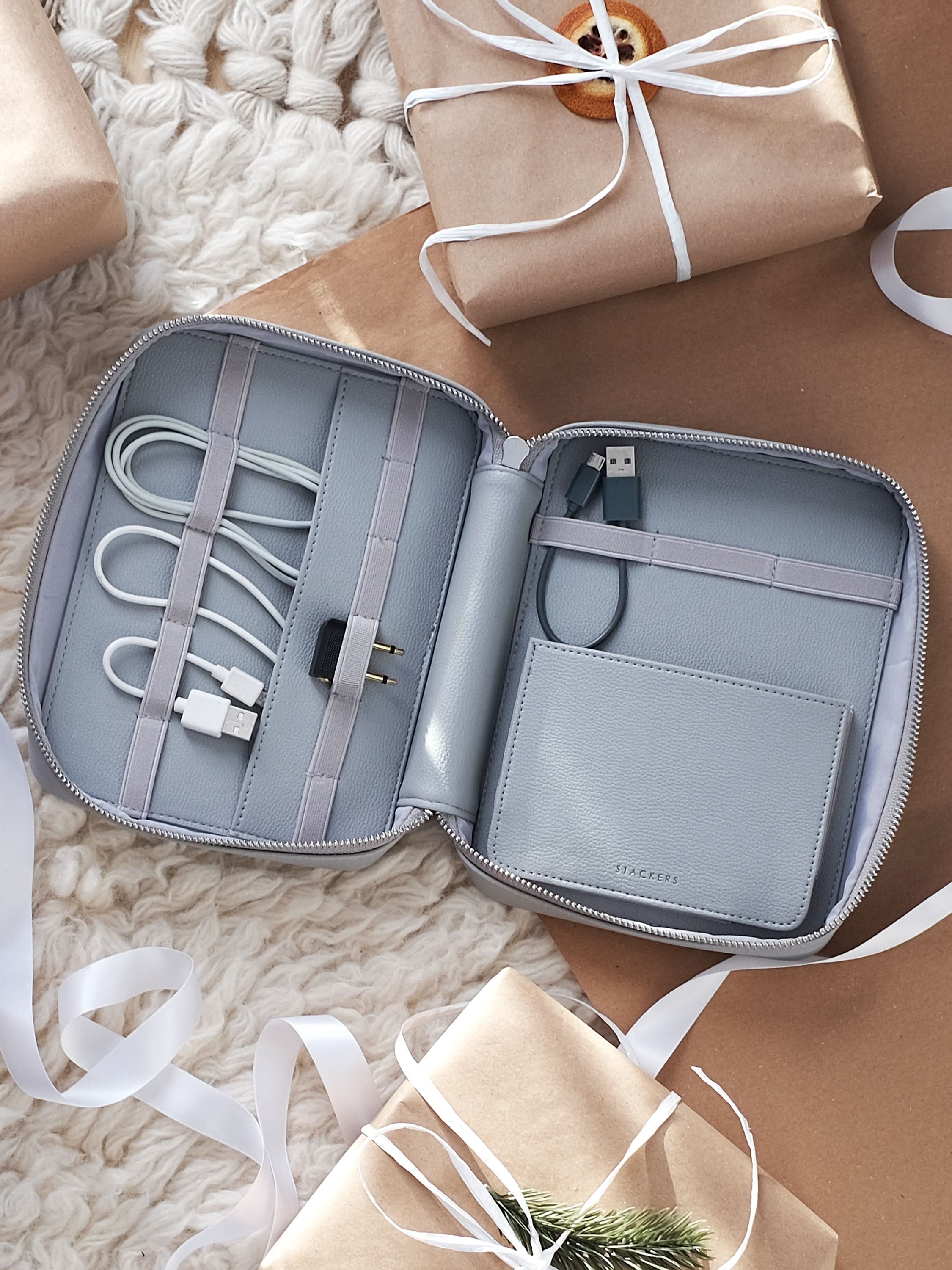 Stackers Kabelopberger Lavendel - Mystackers