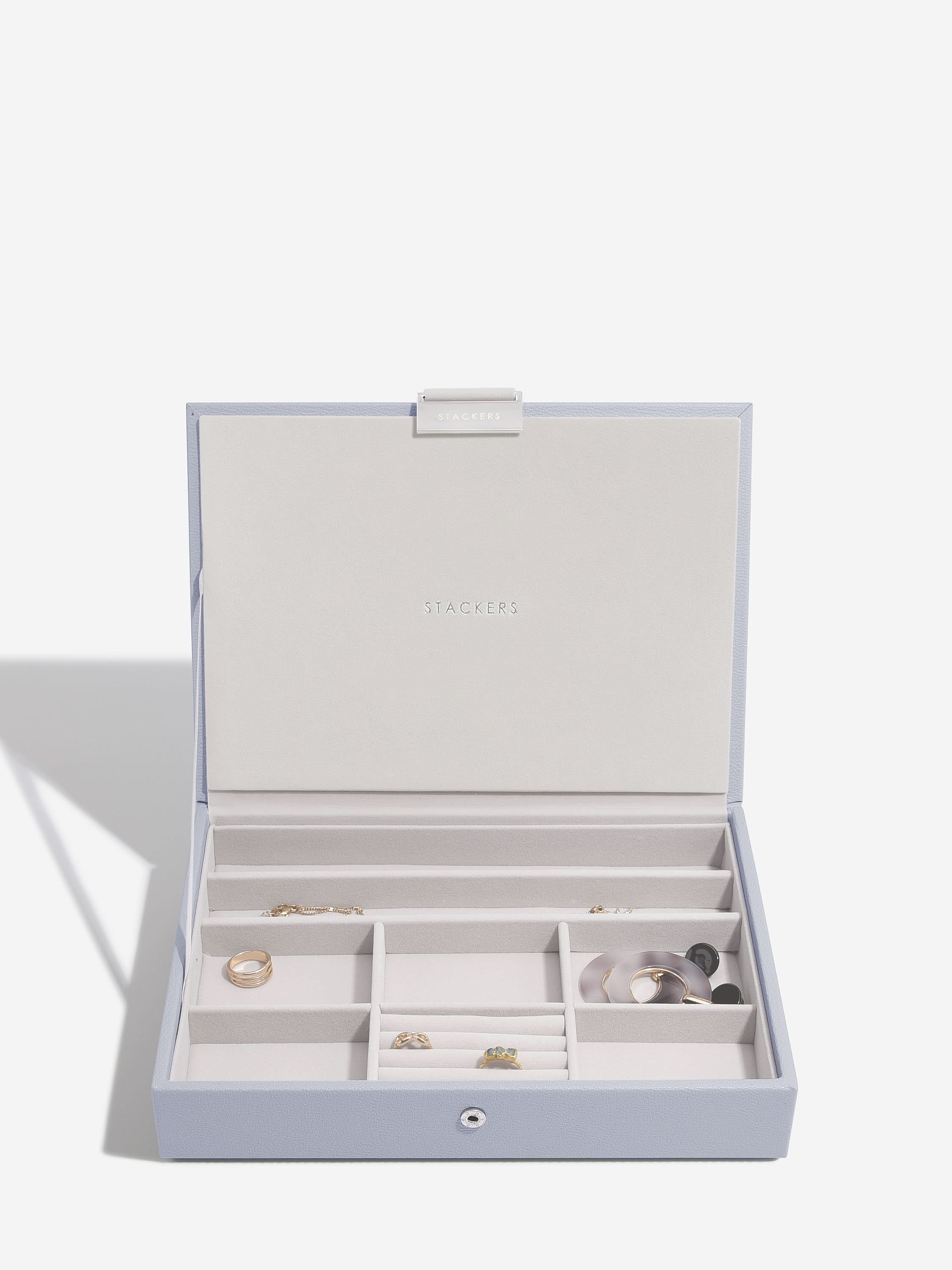 Stackers Klassieke Juwelendoos Set van 5 Lavendel - Mystackers