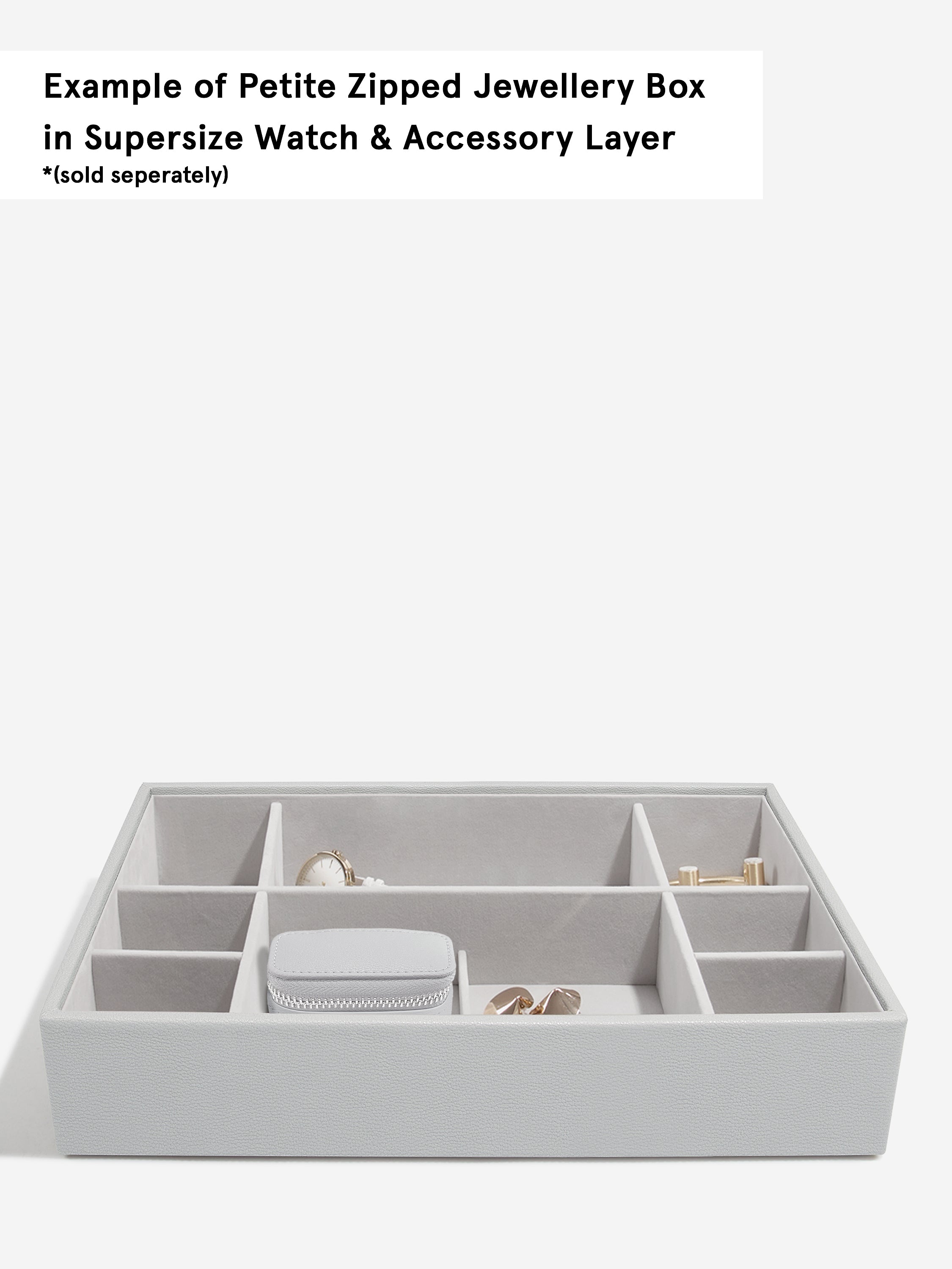 Stackers Petite Boîte à Bijoux Gris