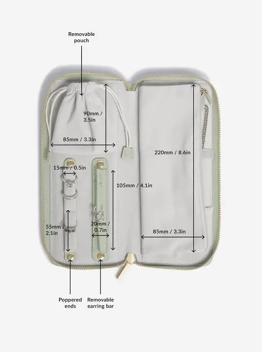 Stackers Jewellery Roll Saliegroen - Mystackers