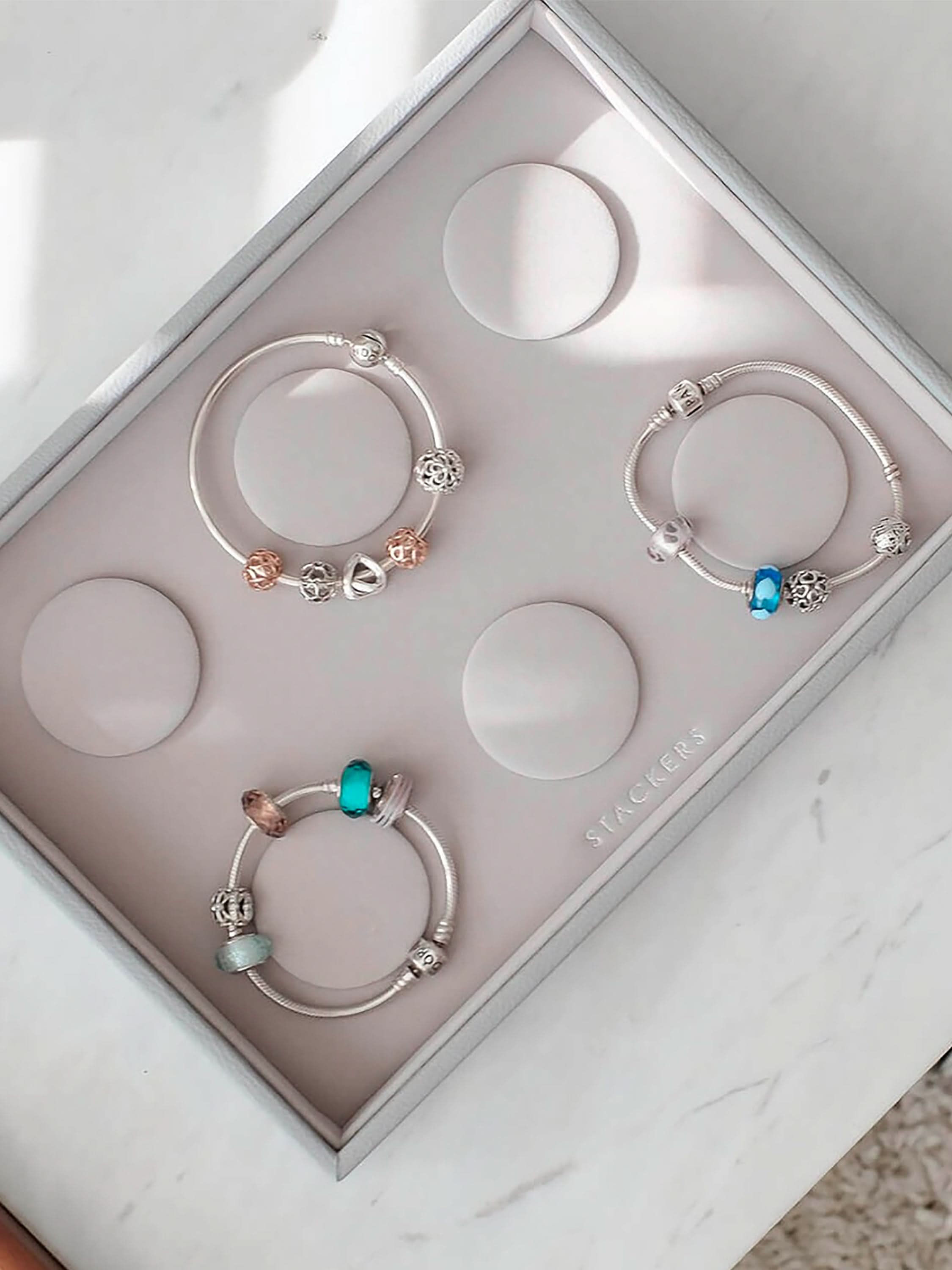 Stackers Bracelet Layer for Classic Jewellery Box Grey