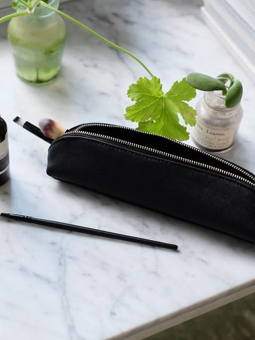 Stackers Borsteltasje Zwart - Mystackers