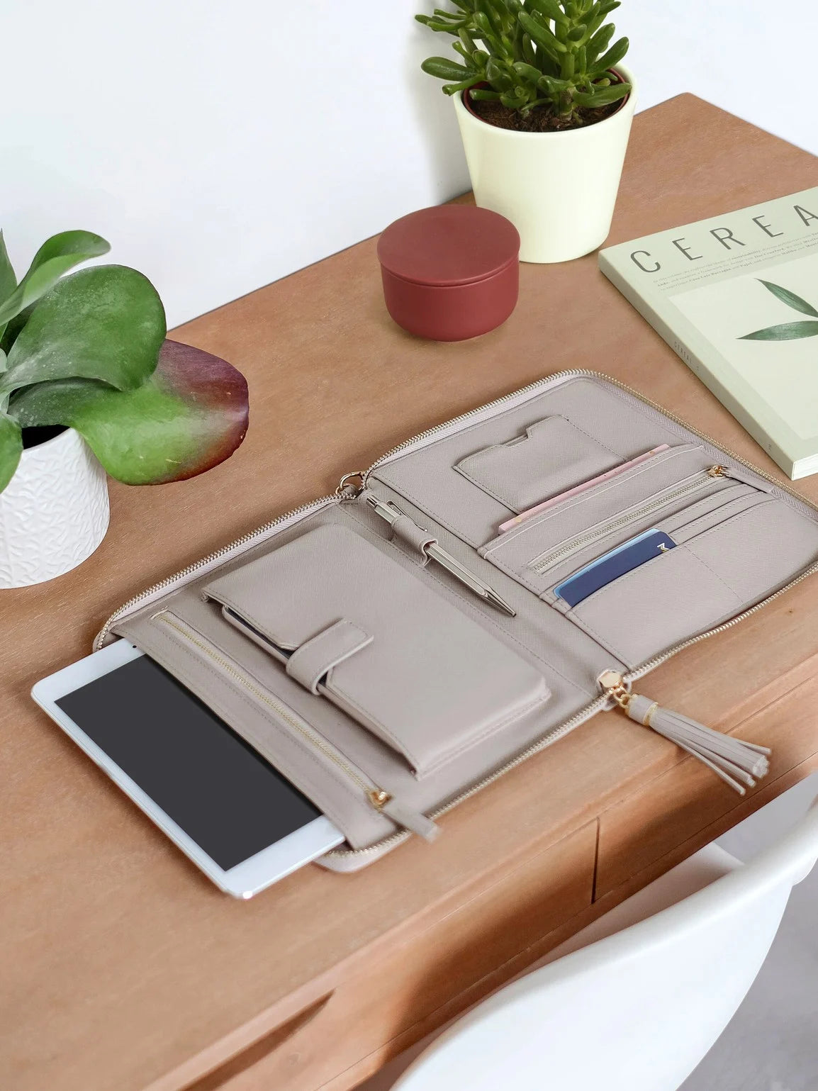 Stackers Tech Organizer Taupe - Mystackers