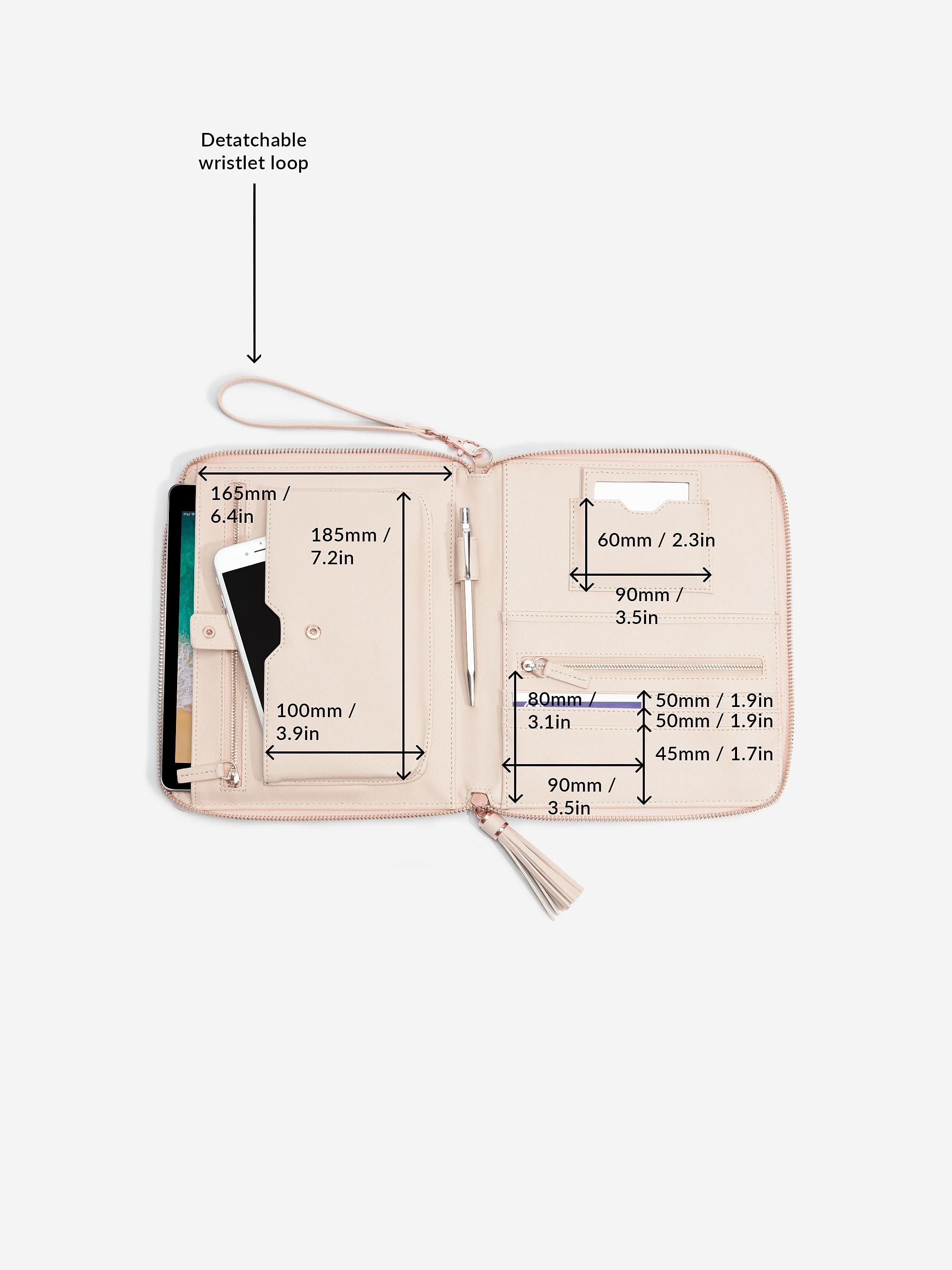 Stackers Tech Organizer Pink