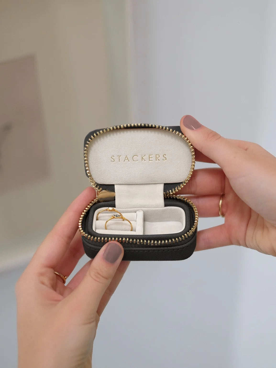 Stackers Petite Juwelendoosje Zwart - Mystackers