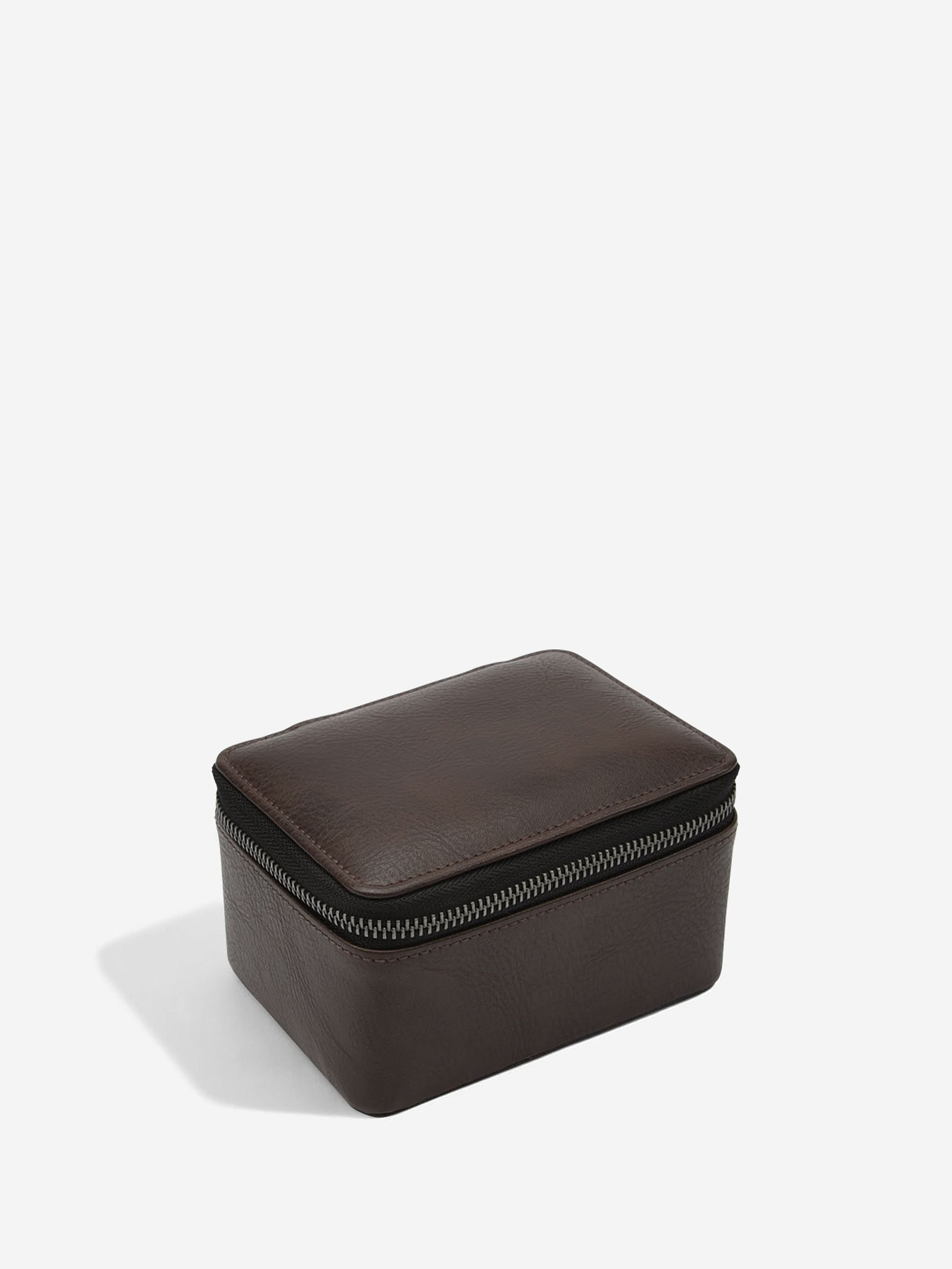Stackers Horlogebox met dubbele rits Bruin - Mystackers