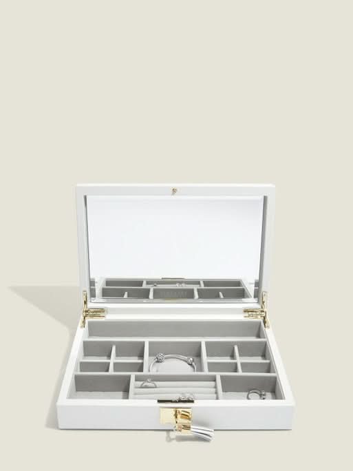 Stackers Lederen Deksel Wit - Mystackers