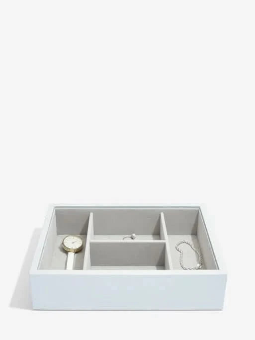 Stackers Lederen Horloge & Accessoirelaag Blauw - Mystackers