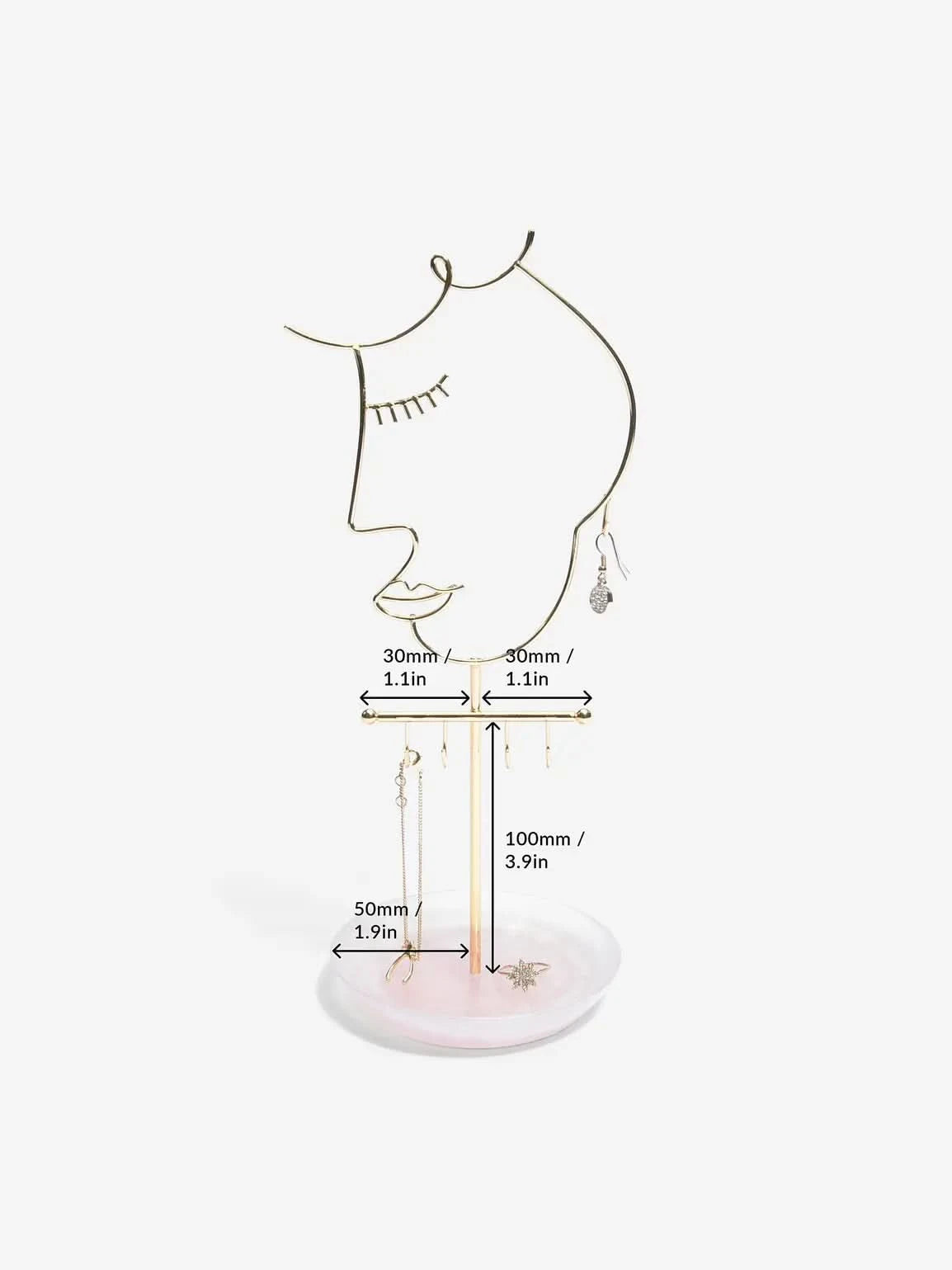 Stackers Sieradenstandaard in Gezichtsvorm - Mystackers