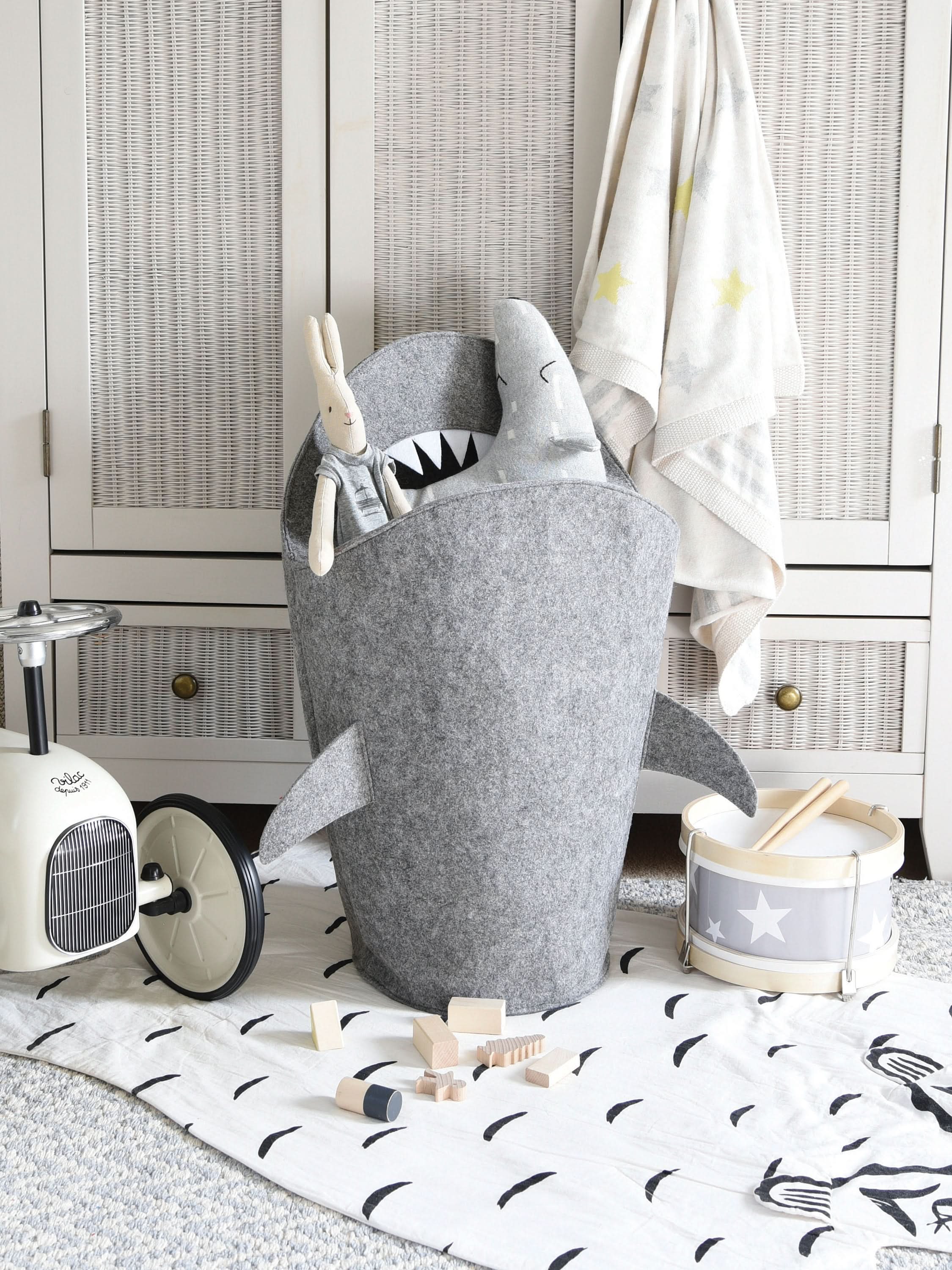 Little Stackers - Shark Storage Basket