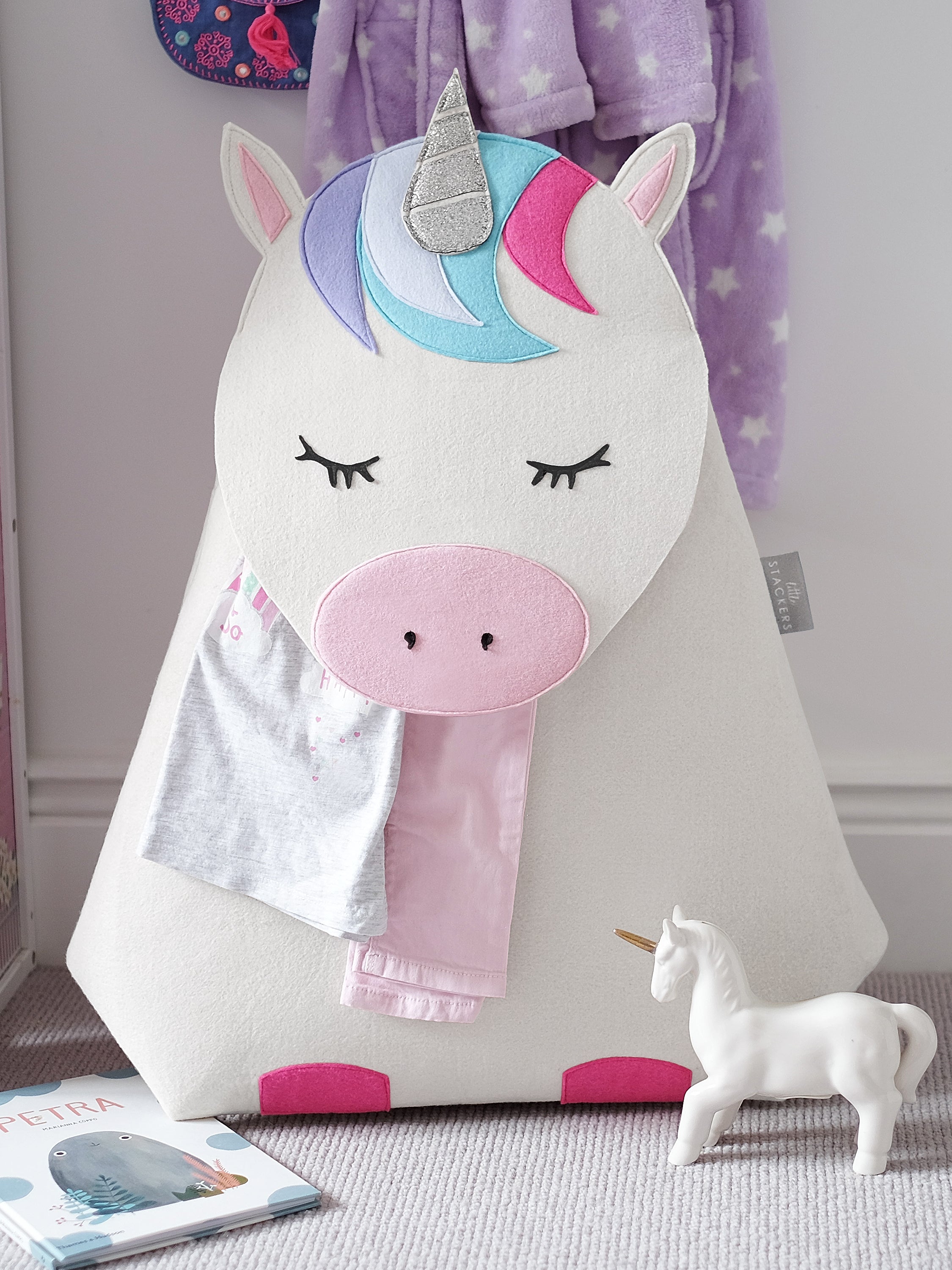 Little Stackers - Unicorn Storage Basket