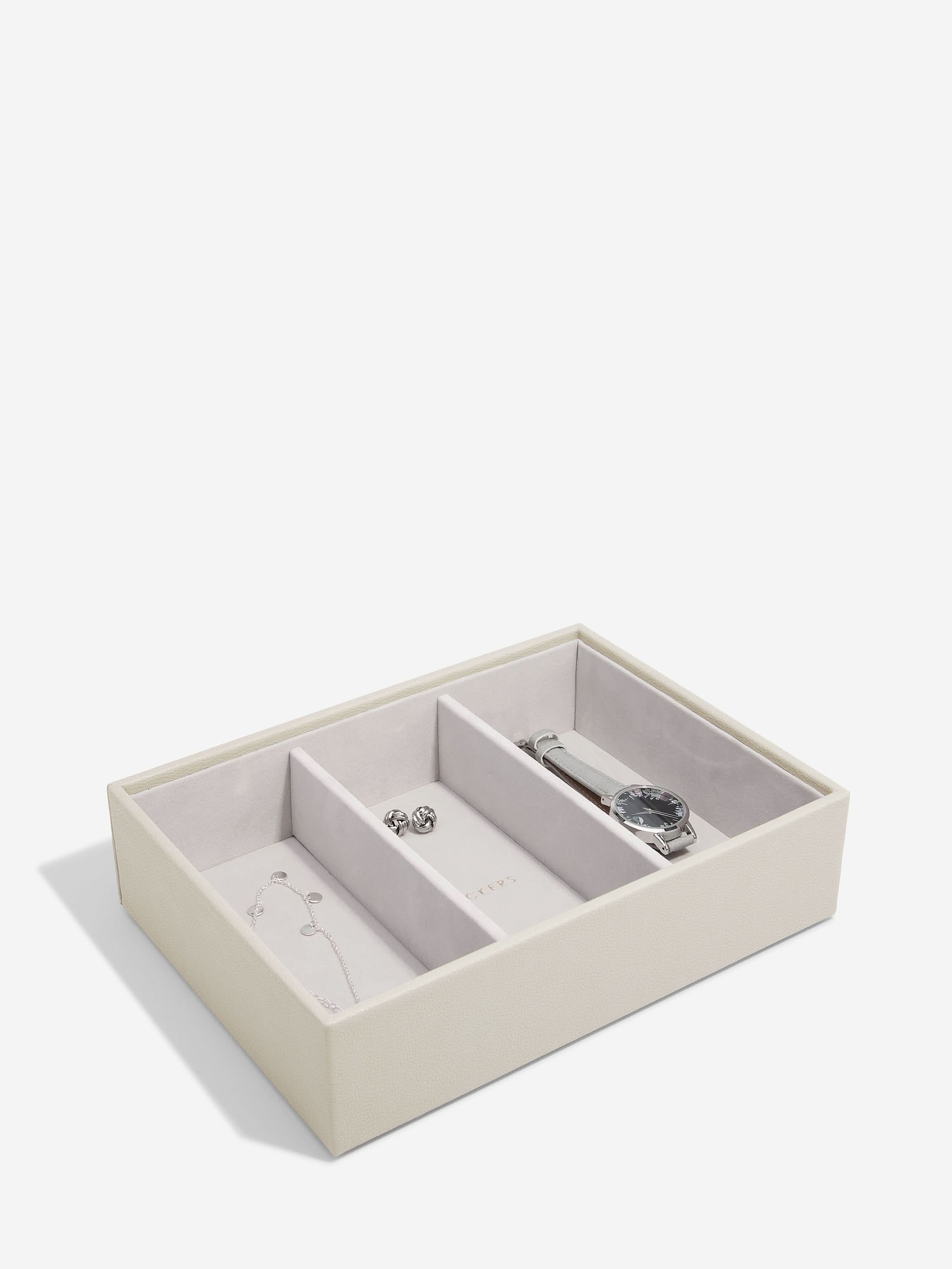 Stackers Horloge & Accessoirelaag voor Klassieke Juwelendoos Havermout - Mystackers