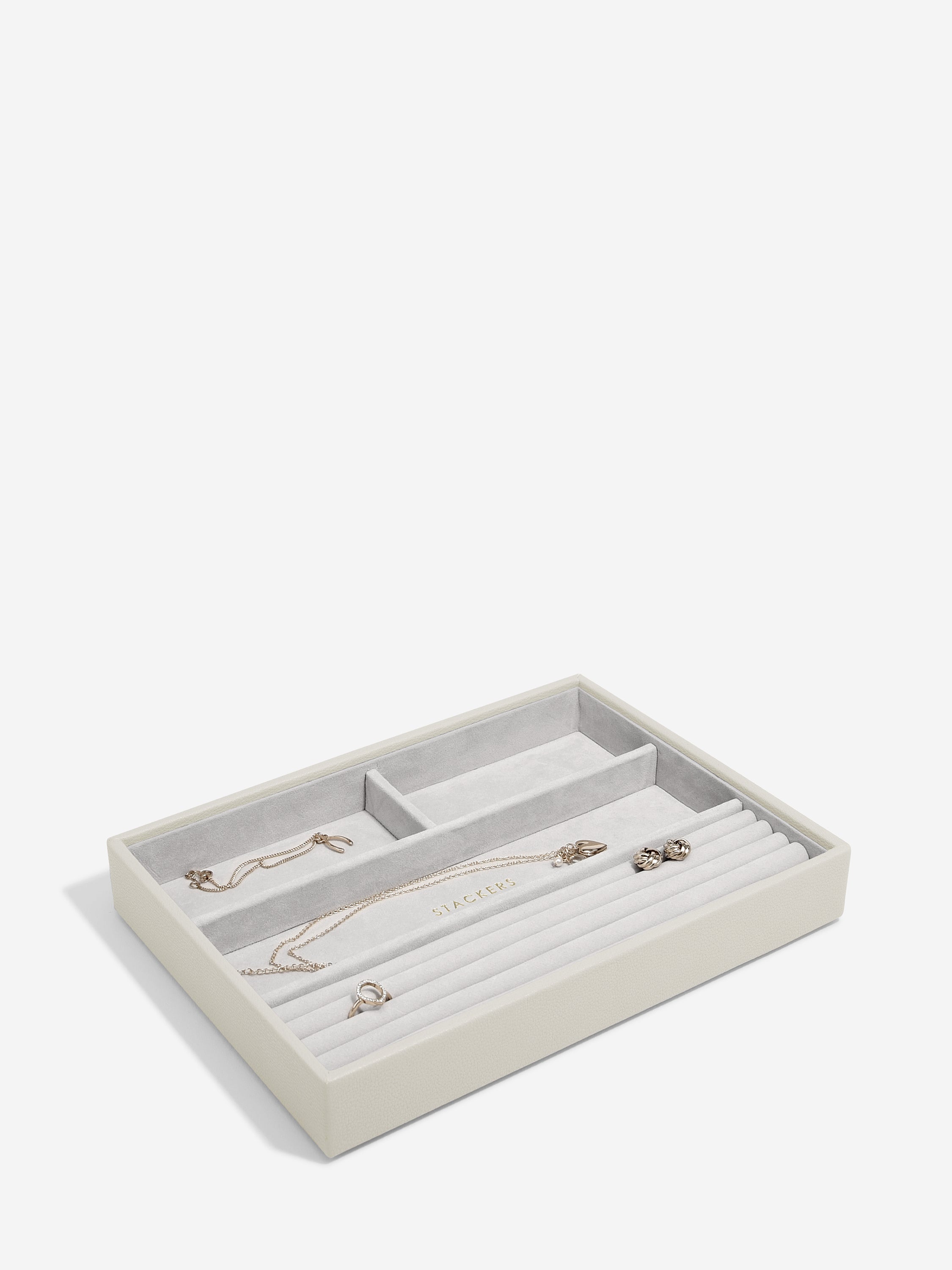 Stackers Ring & Bracelet Layer for Classic Jewellery Box Oatmeal