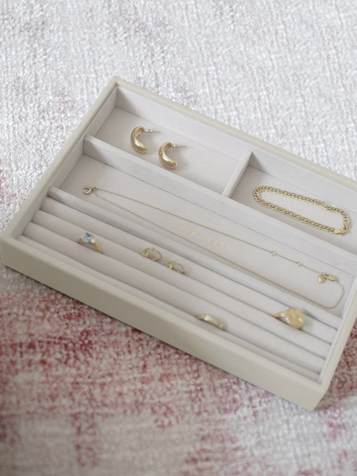 Stackers Ring & Armbandenlaag voor Klassieke Juwelendoos Havermout - Mystackers
