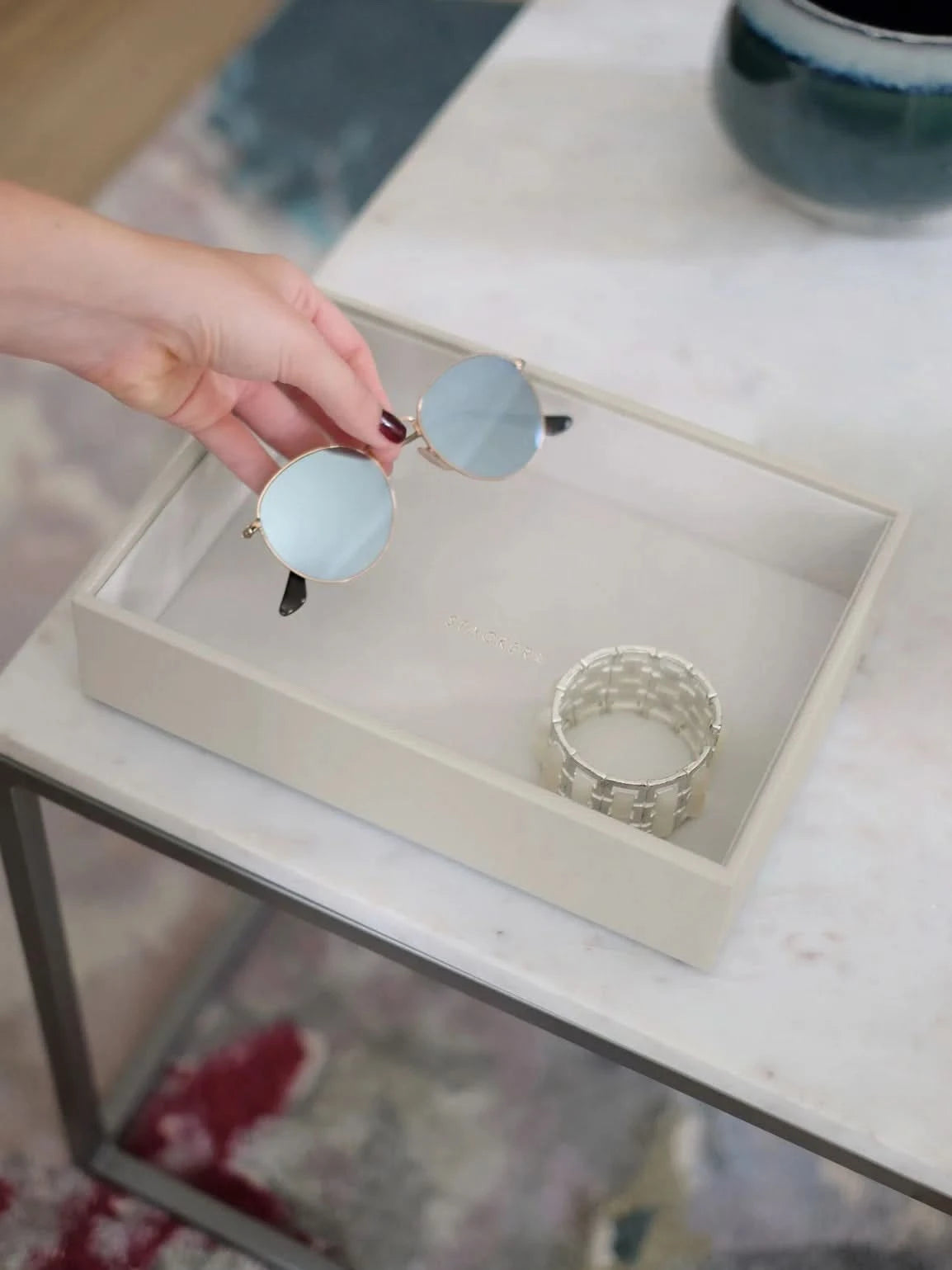 Stackers diepe Sieradenlaag voor Klassieke Juwelendoos Havermout - Mystackers