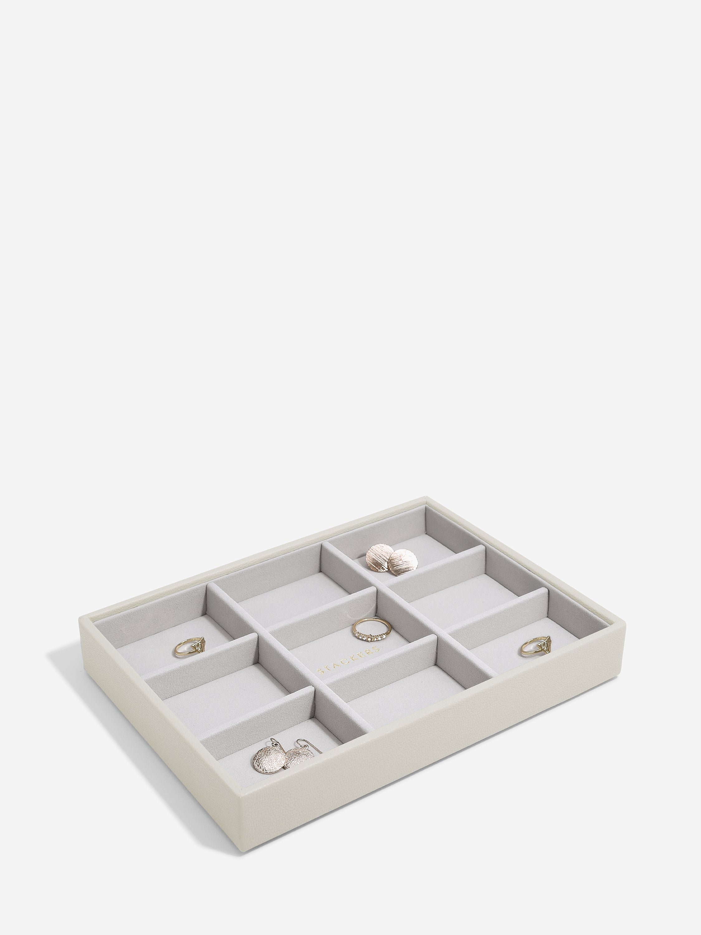 Stackers Standard Jewellery Layer for Classic Jewellery Box Oatmeal