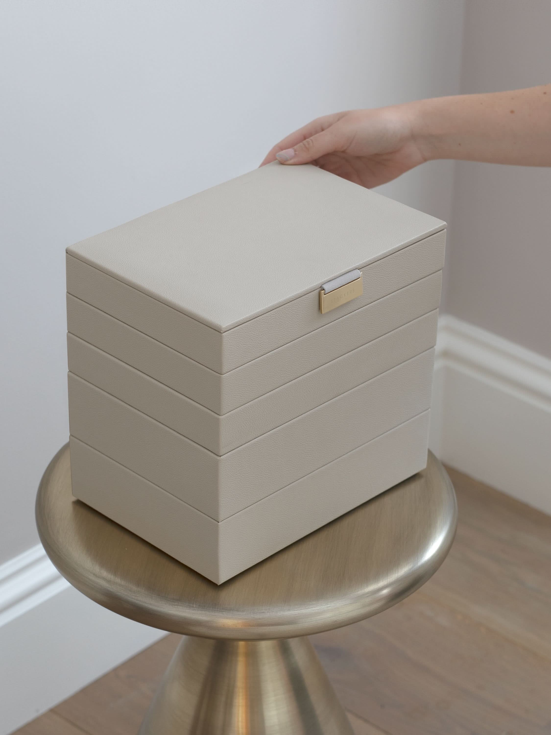 Stackers Klassieke Juwelendoos Set van 5 Havermout - Mystackers