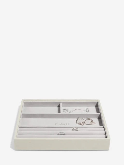 Stackers Classic Boîte à Bijoux Lot de 5 Avoine