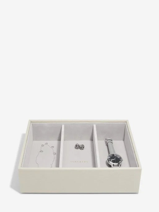 Stackers Classic Boîte à Bijoux Lot de 5 Avoine