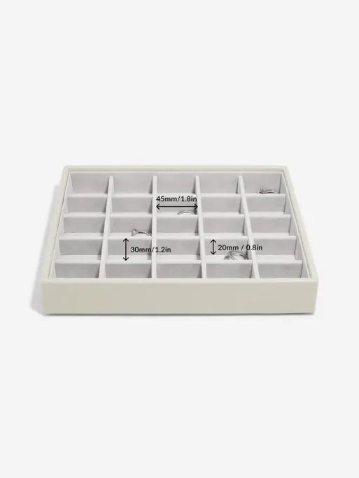 Stackers Classic Boîte à Bijoux Lot de 5 Avoine