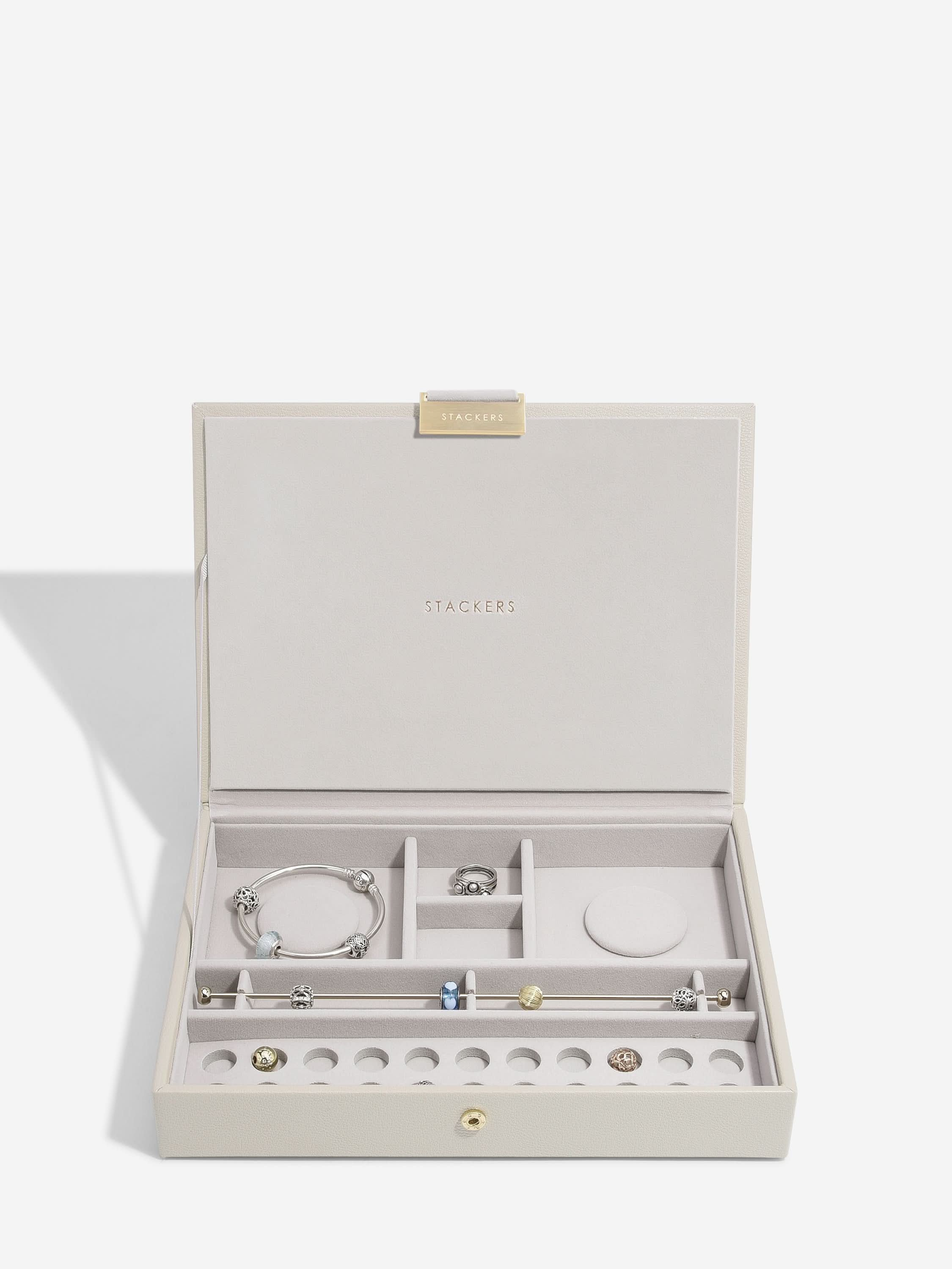 Stackers Charm deksel voor Klassieke Juwelendoos Havermout - Mystackers