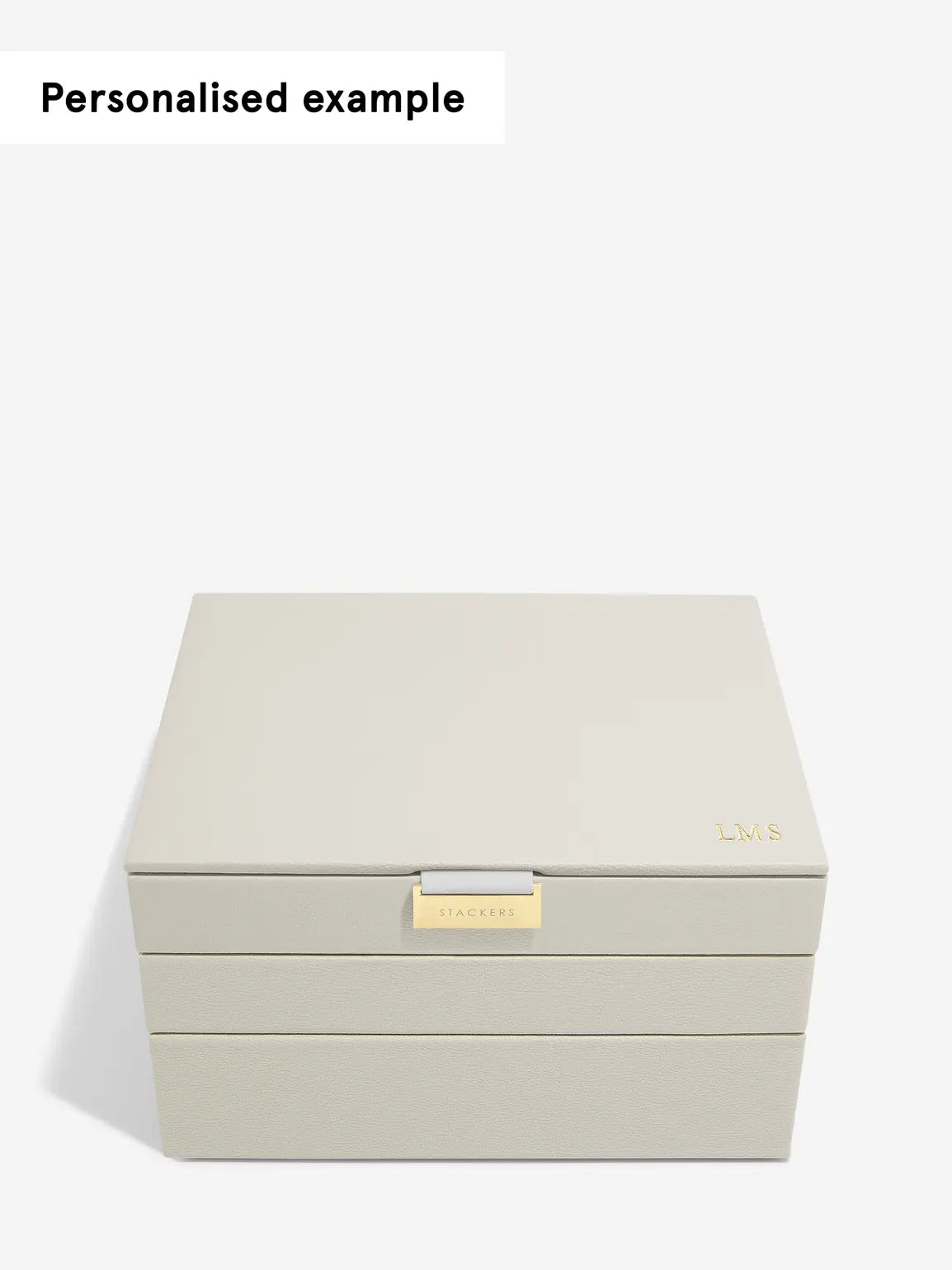 Stackers Klassieke Juwelendoos Set van 3 Havermout