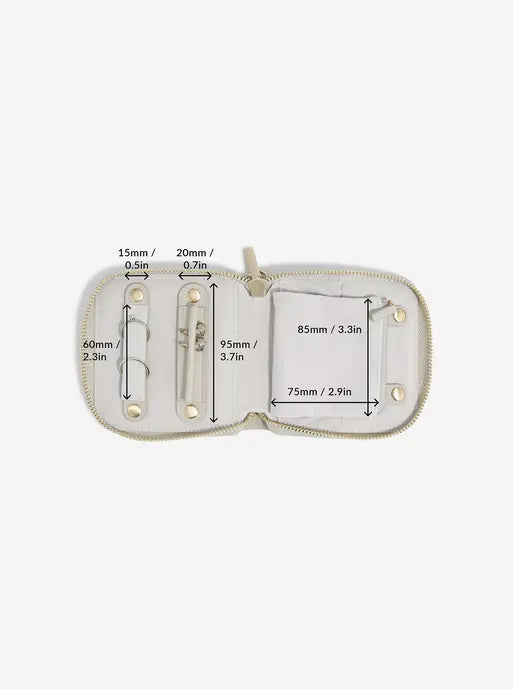 Stackers Compact Jewellery Roll Havermout - Mystackers