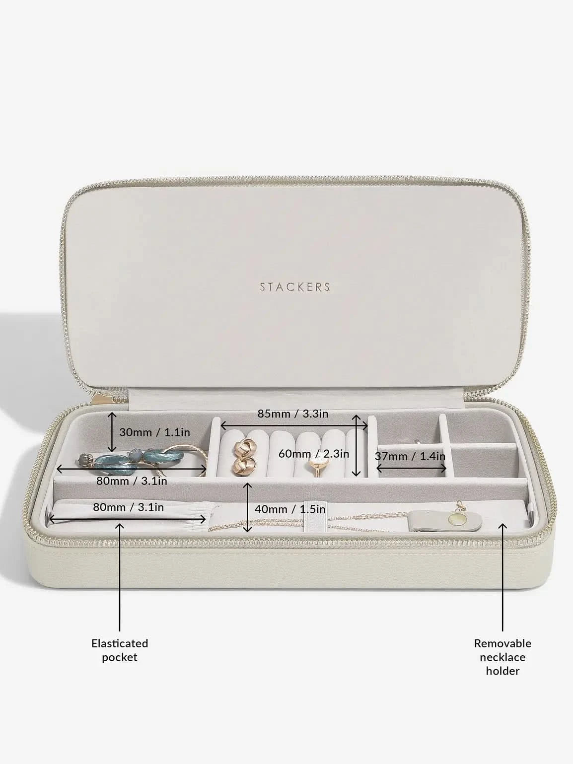 Stackers Langwerpige Reissieradendoos Havermout - Mystackers