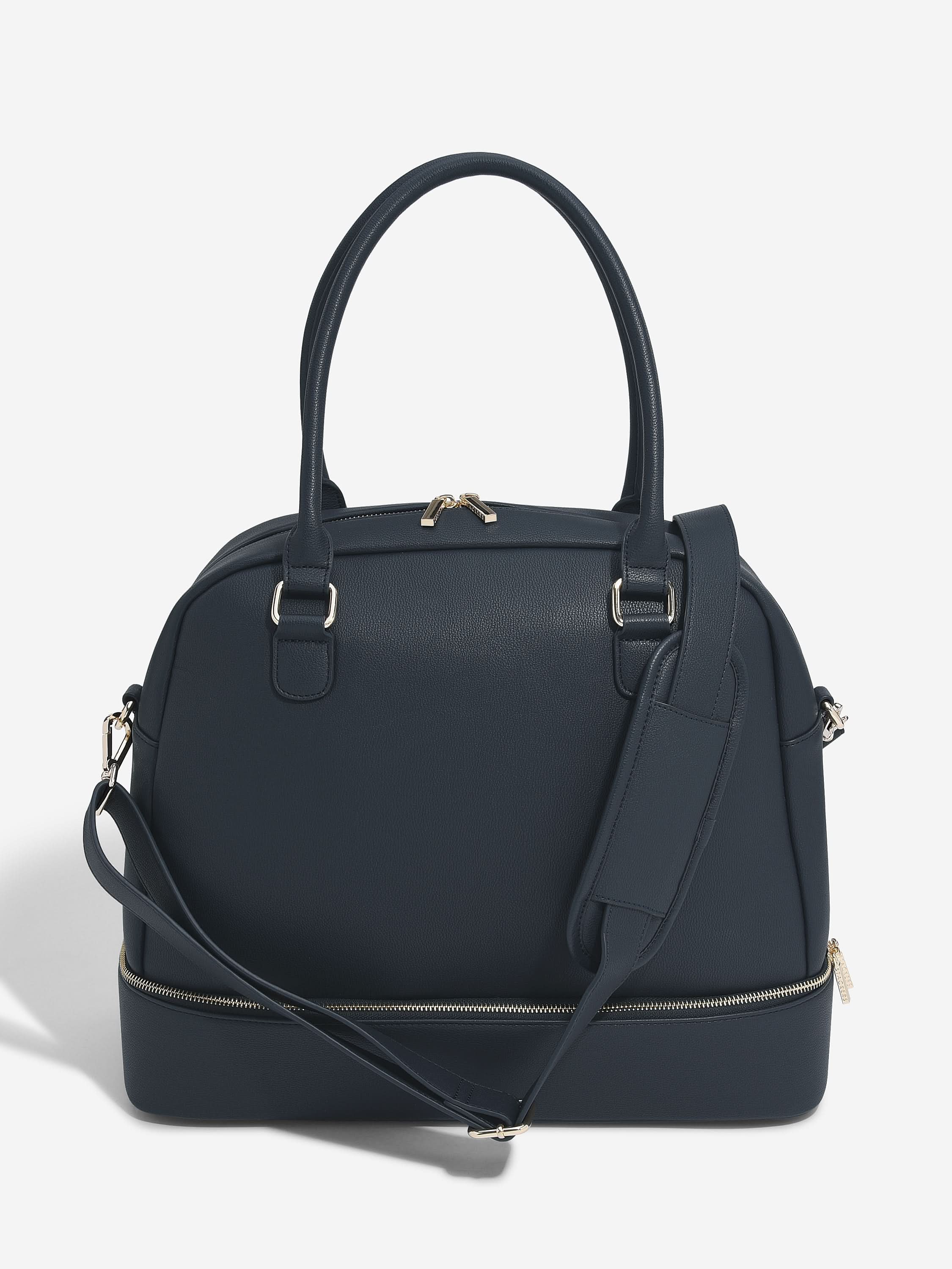 Stackers Handbag Navy Blue