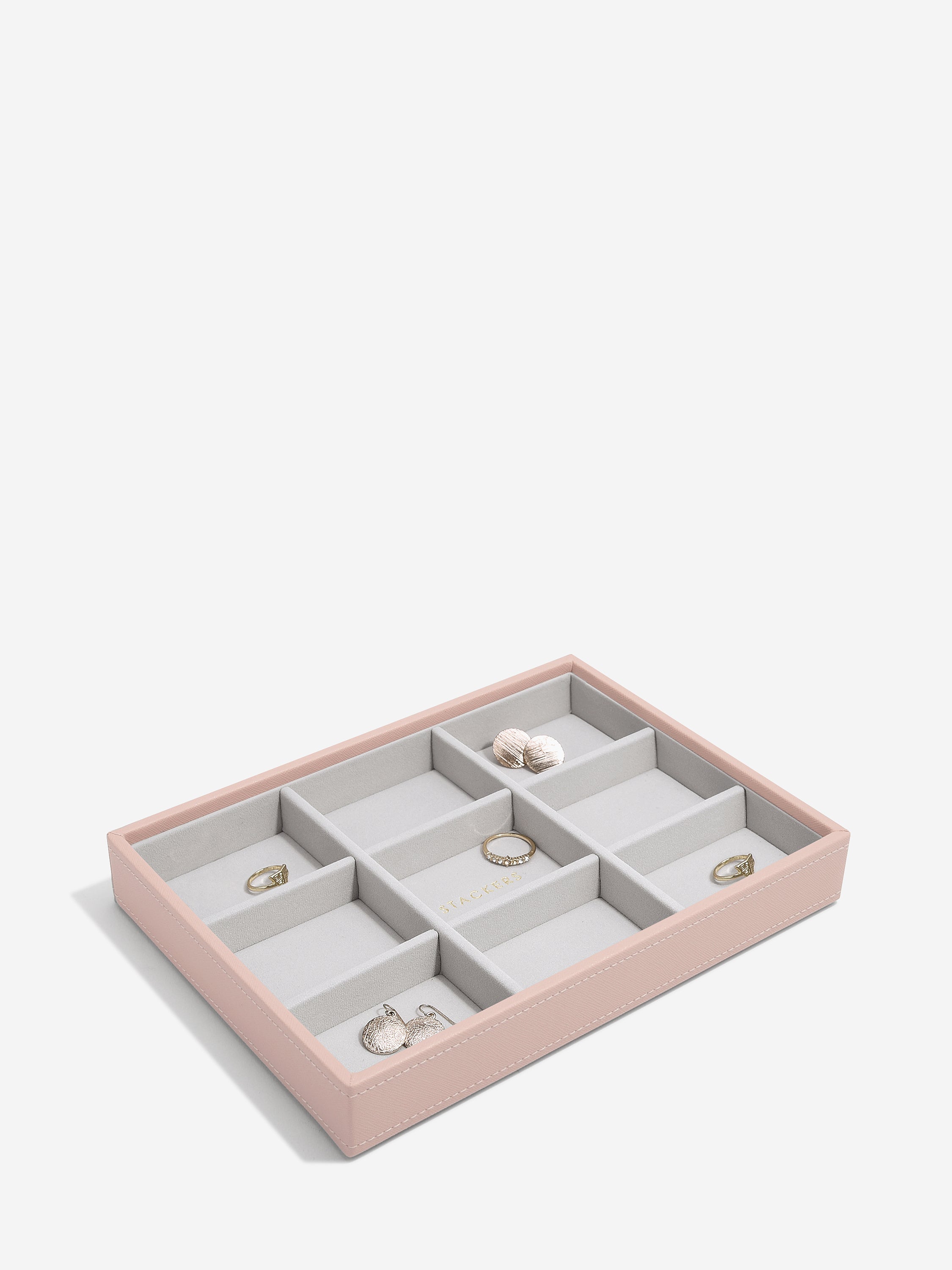 Stackers Standard Jewellery Layer for Classic Jewellery Box Pink