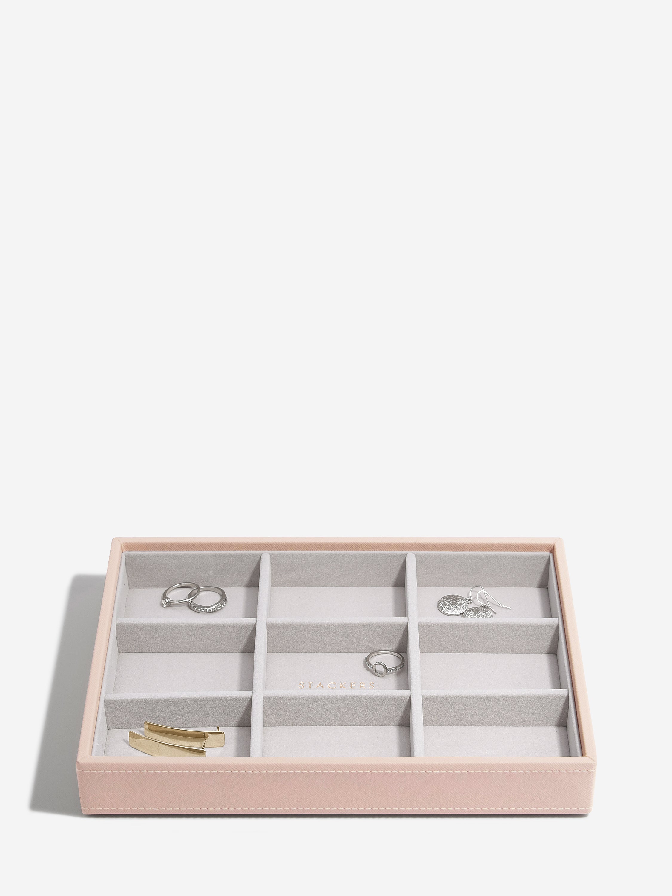 Stackers Standard Jewellery Layer for Classic Jewellery Box Pink