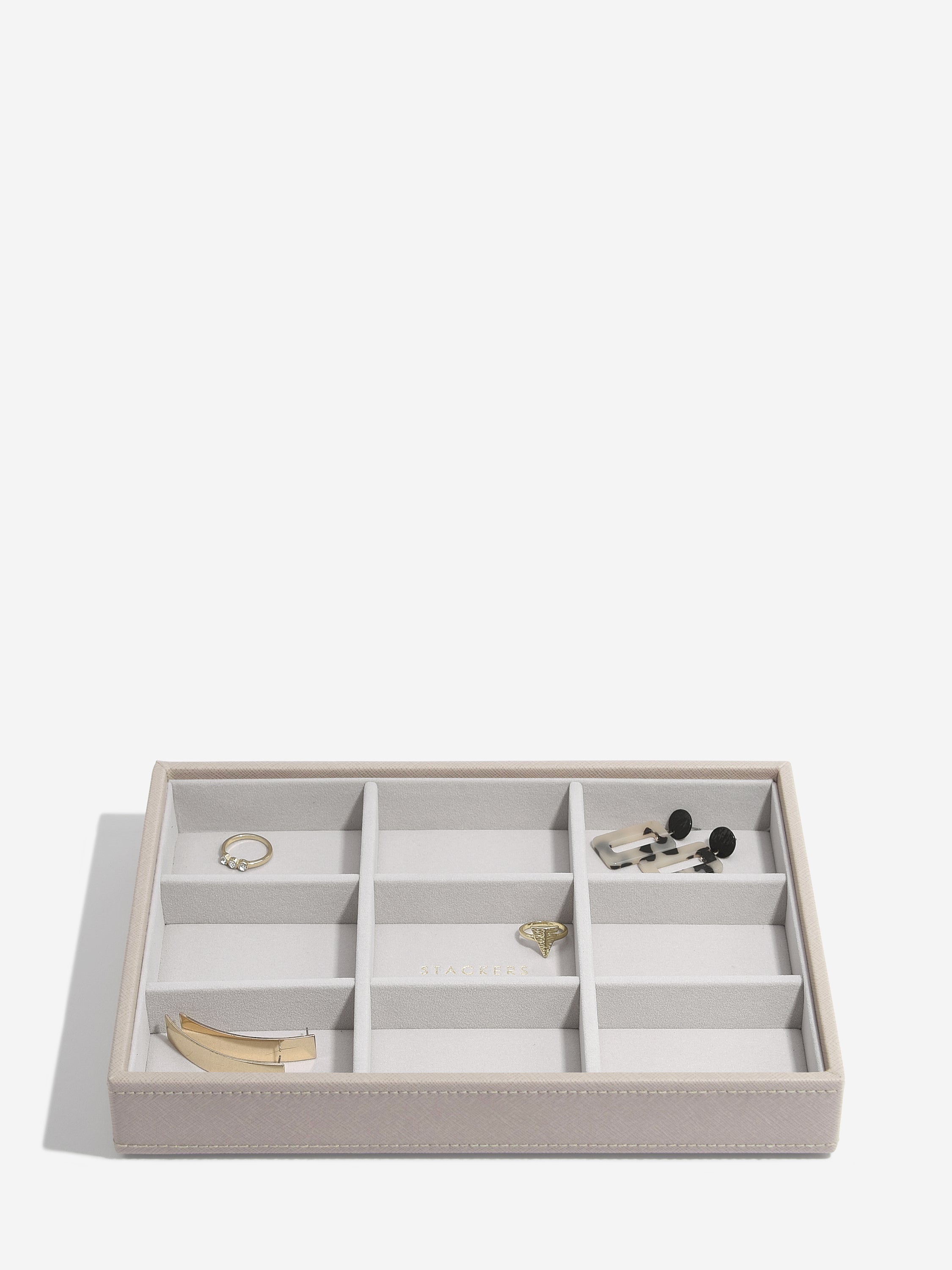 Stackers Standard Jewellery Layer for Classic Jewellery Box Taupe