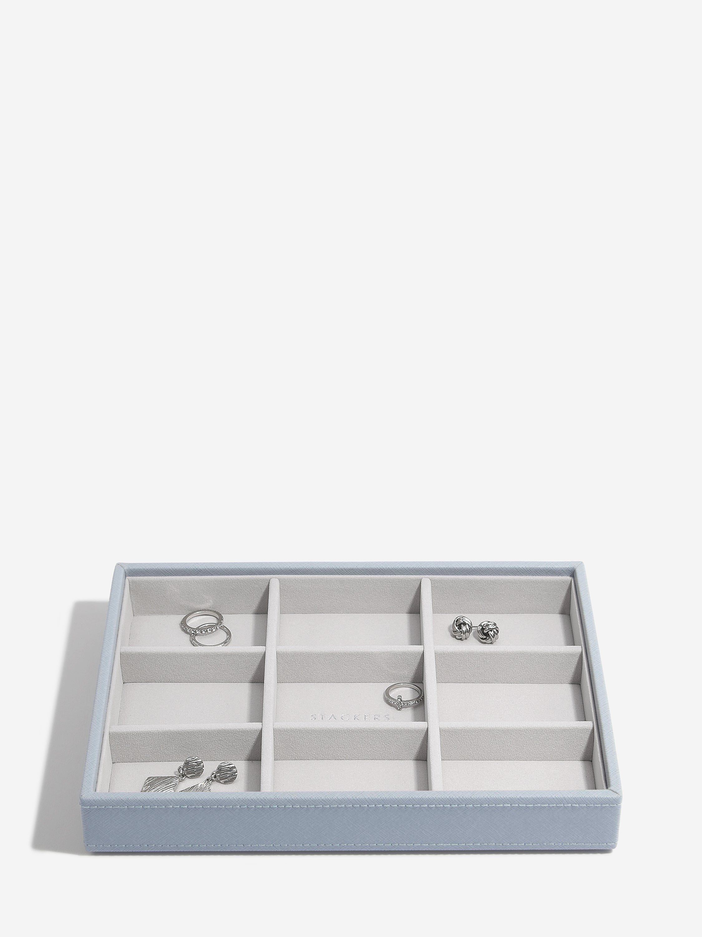 Stackers Compartiment Standard pour boîte à bijoux classique bleu