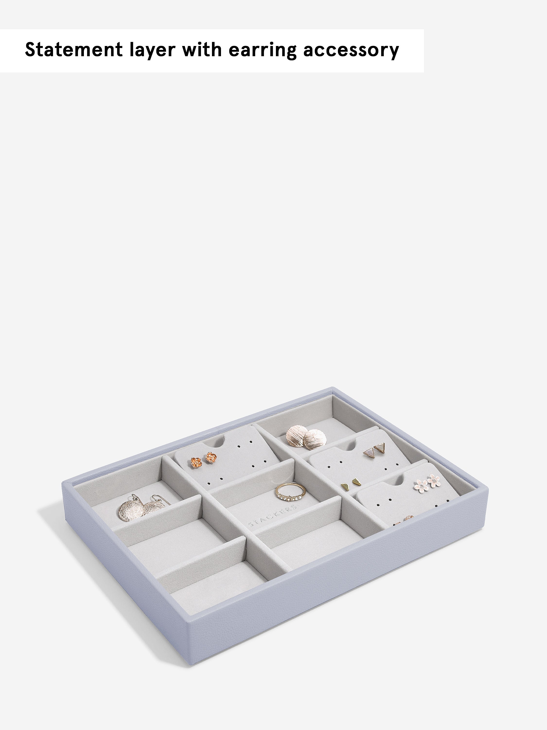 Stackers Standard Jewellery Layer for Classic Jewellery Box Lavender