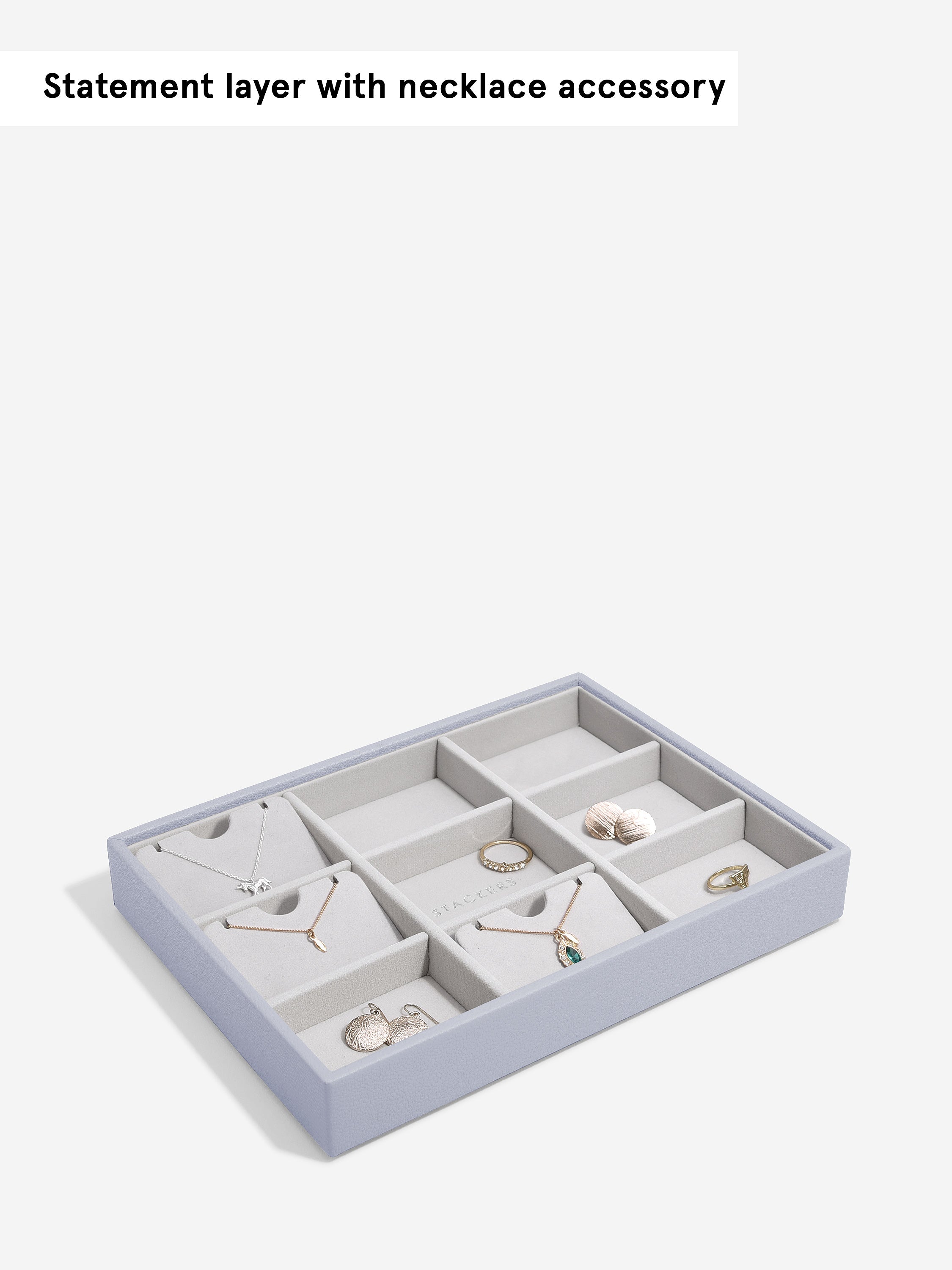 Stackers Standard Jewellery Layer for Classic Jewellery Box Lavender