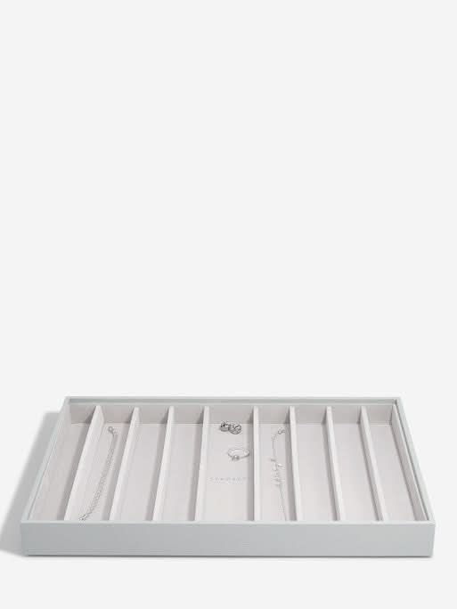 Stackers XL Halskettingenlaag Grijs - Mystackers