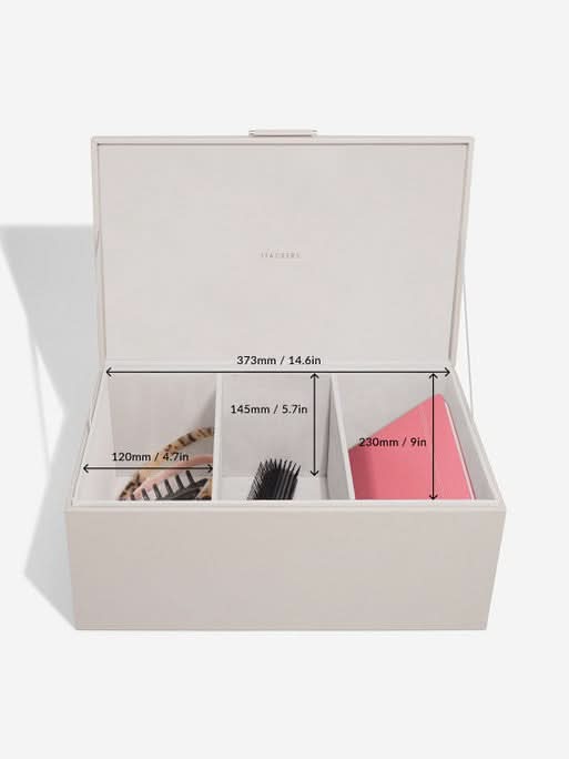 Stackers Opbergdozenset van twee Taupe - Mystackers