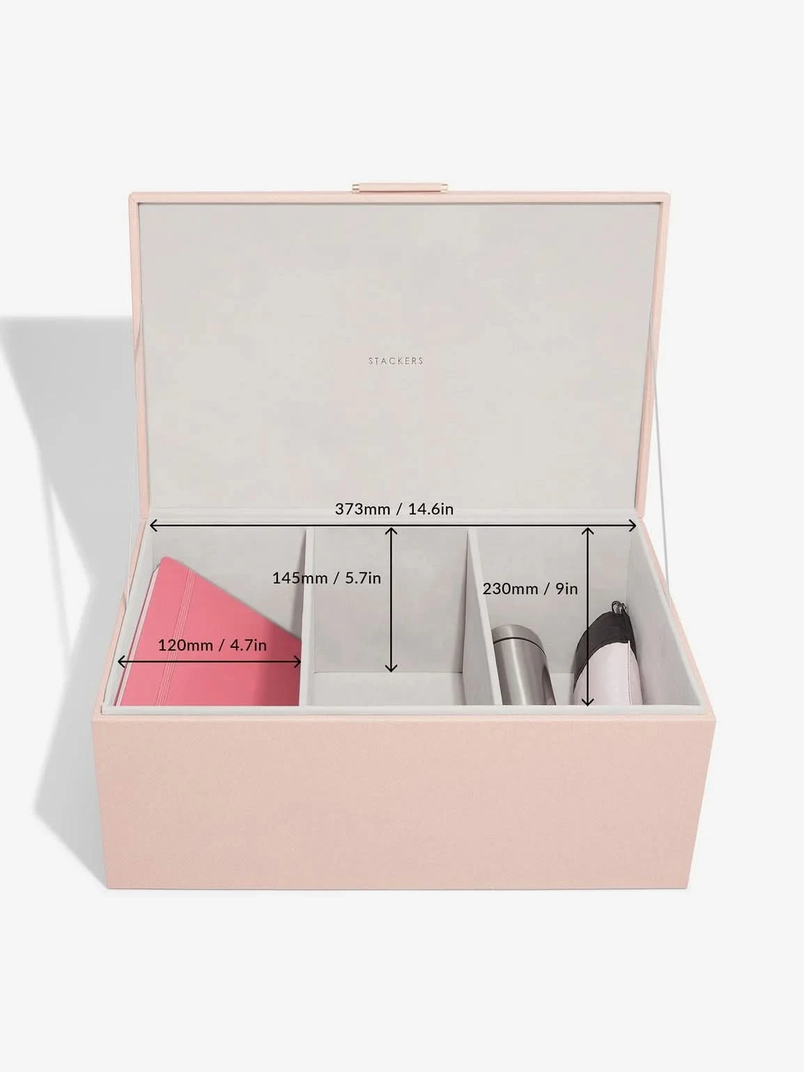 Stackers Opbergdozenset van twee Roze - Mystackers