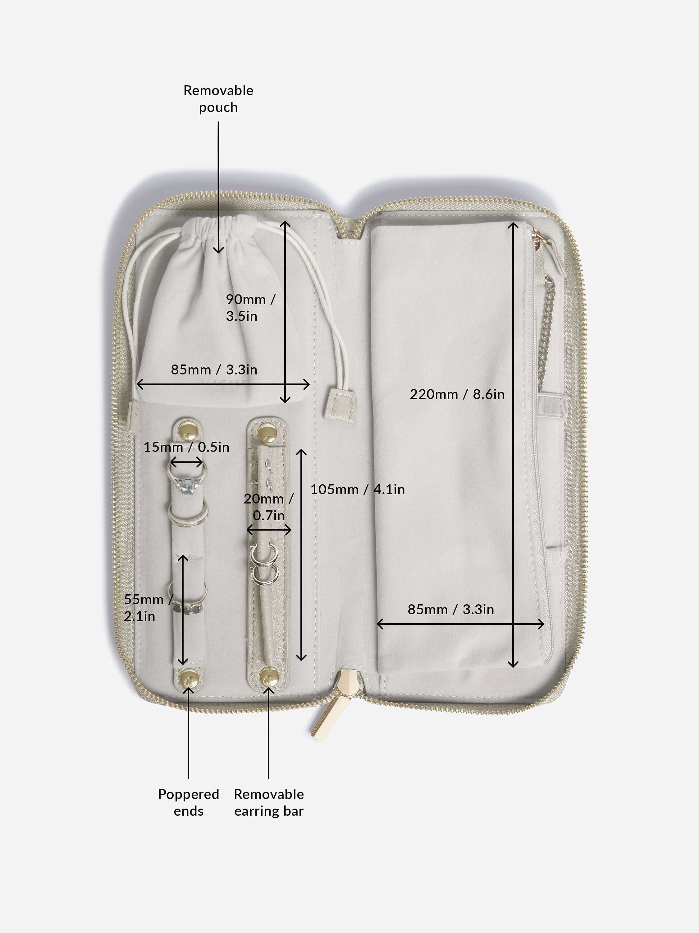Stackers Jewellery Roll Havermout - Mystackers