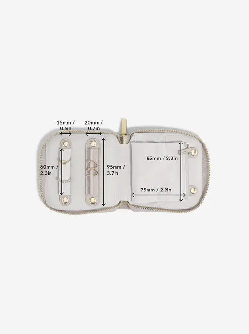 Stackers Compact Jewelery Roll Taupe