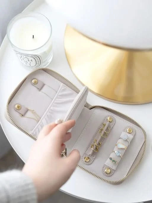 Stackers Compact Jewellery Roll Taupe - Mystackers