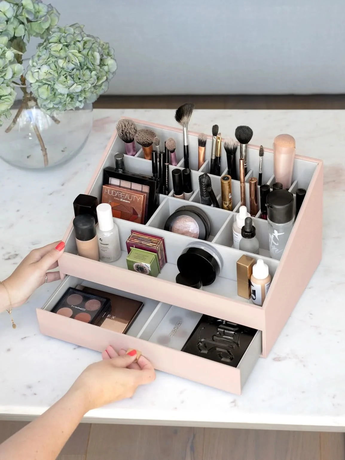 Stackers Supergrote Makeup Organizer Roze - Mystackers