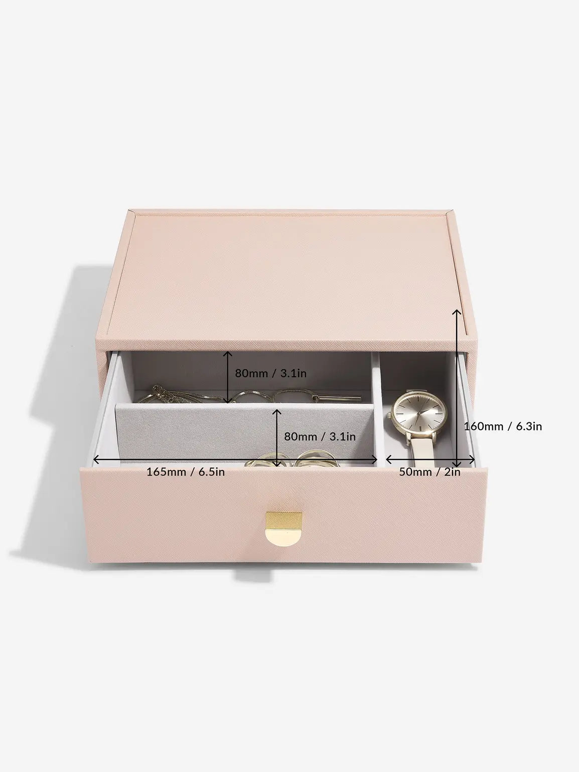 Stackers Accessoirelade voor Klassieke Display Juwelendoos Roze - Mystackers