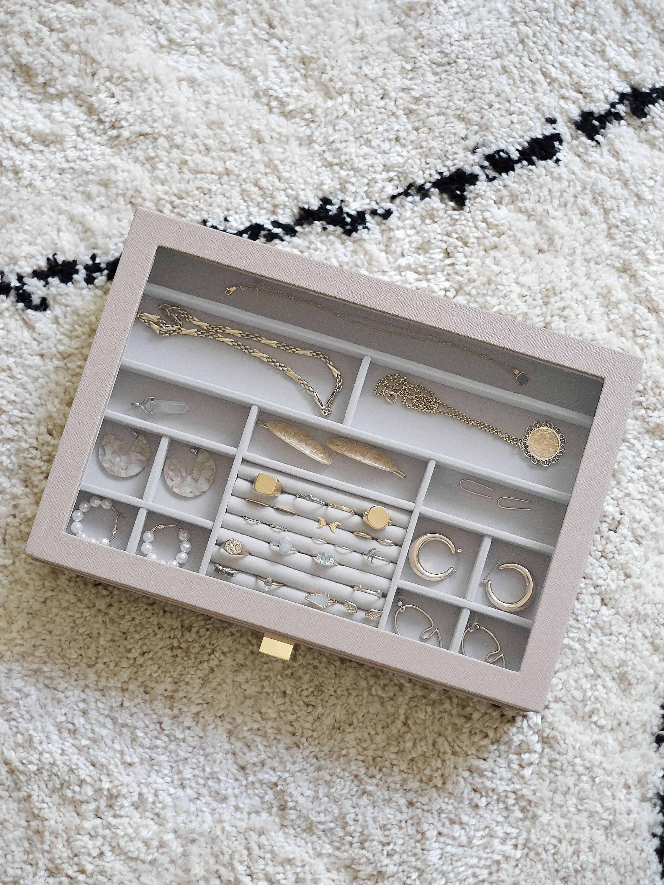 Stackers XL Ringen & Armbandenlade Display Taupe