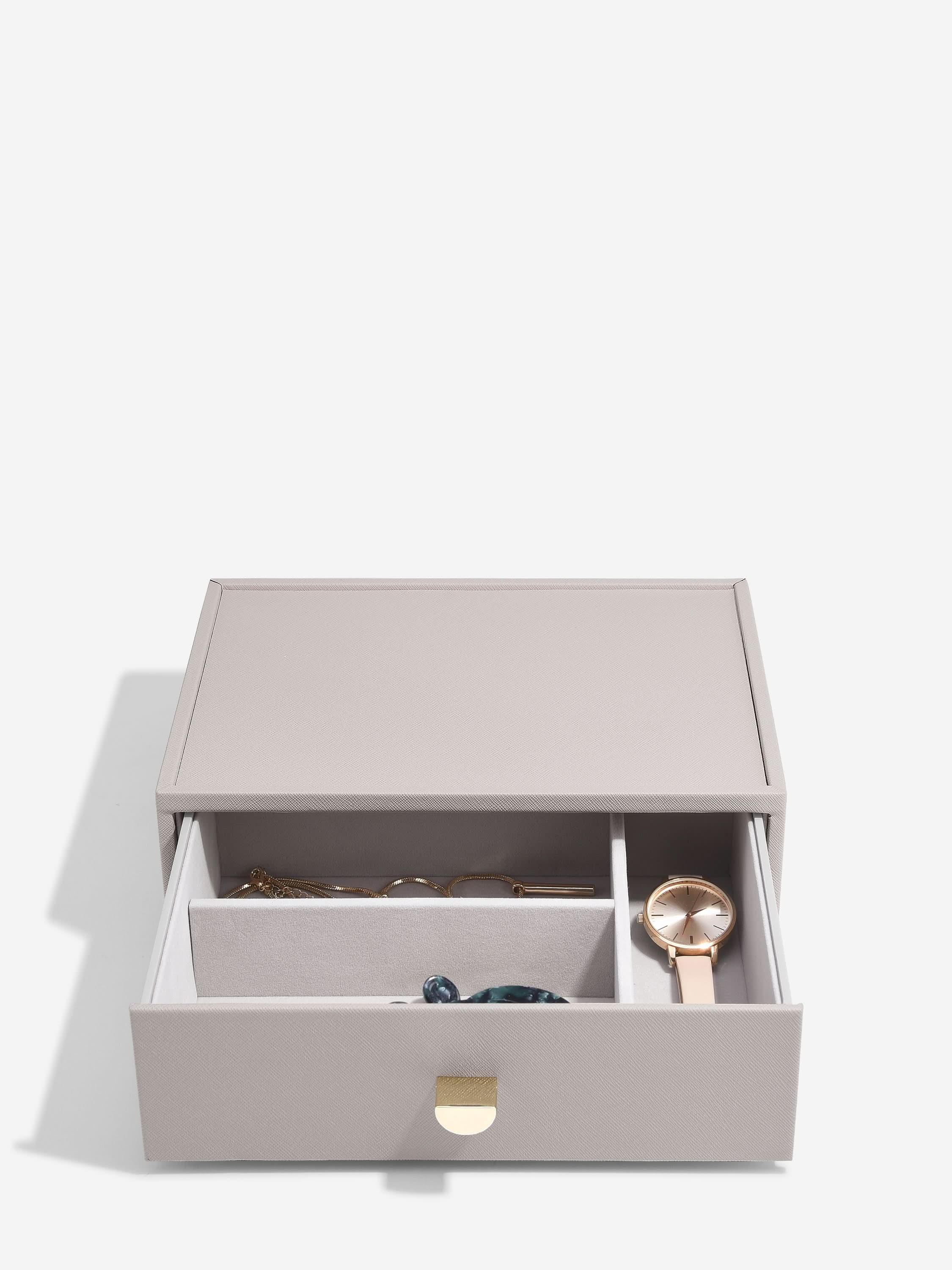 Stackers Klassieke Display Juwelendoos Set van 3 Taupe - Mystackers
