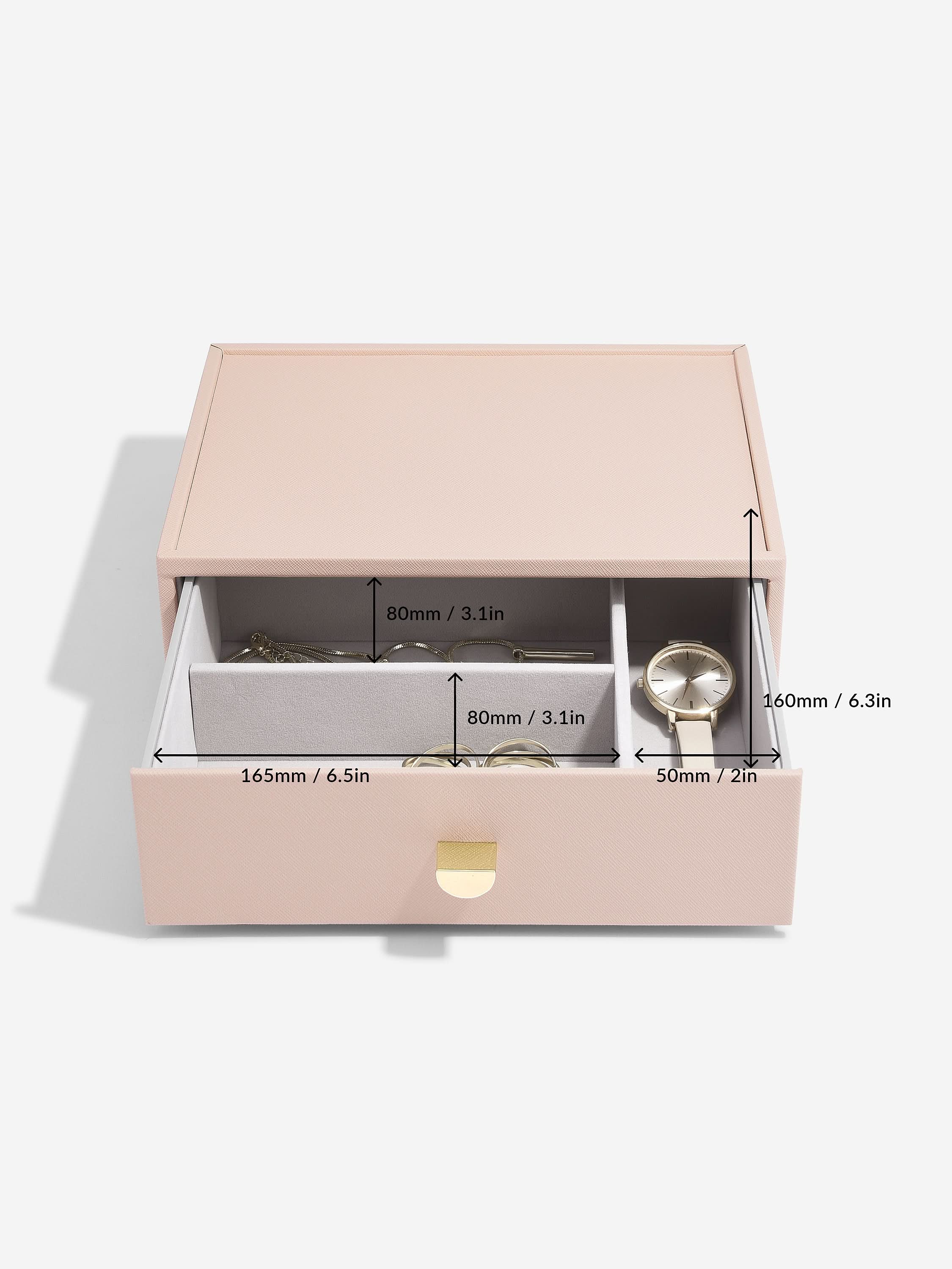 Stackers Klassieke Display Juwelendoos Set van 3 Roze - Mystackers